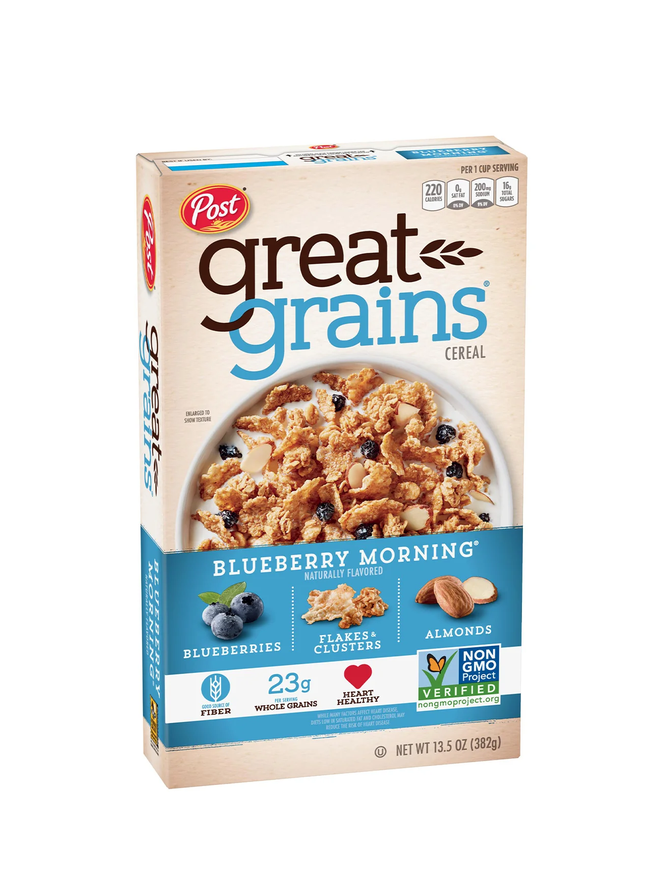 POST GREAT GRAINS BLUEBERRY MORNING 382G