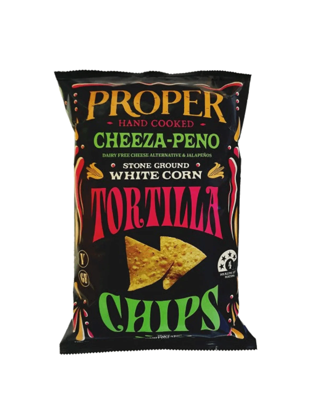 PROPER CRISP TORTILLA CHEEZA-PENO 150G