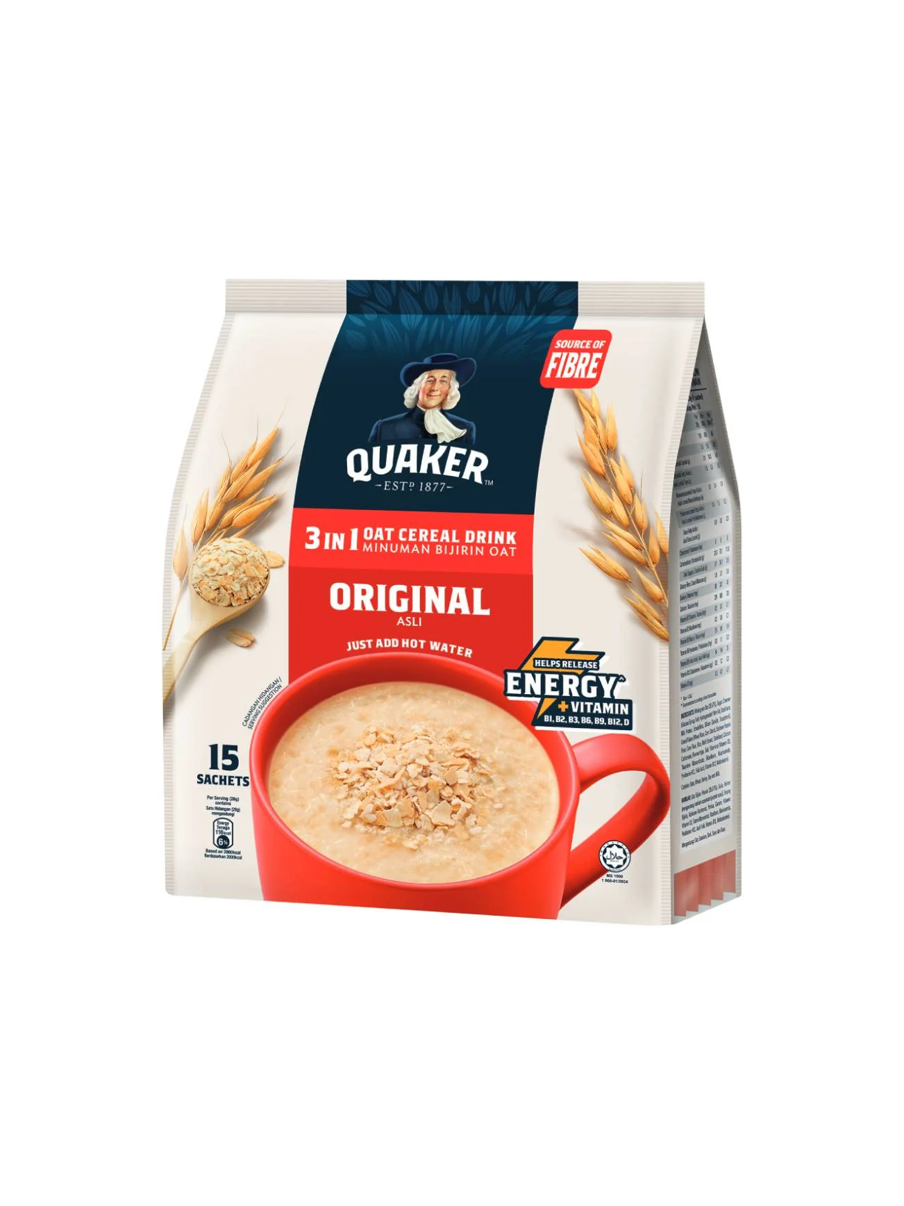 QUAKER 3 IN 1 ORIGINAL 14'S X 28G - Image 2