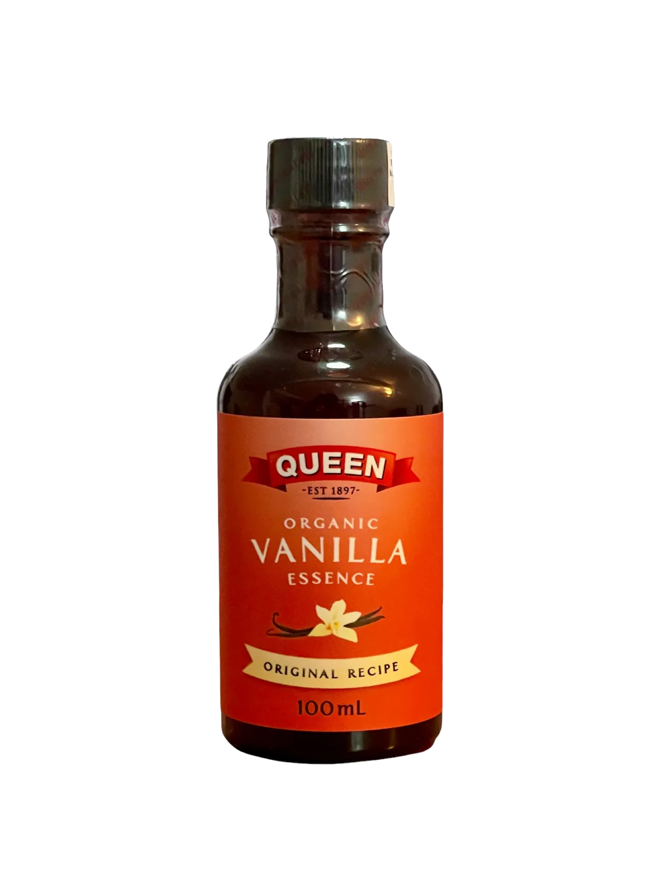 QUEEN NATURAL ORGANIC VANILLA ESSENCE 100ML