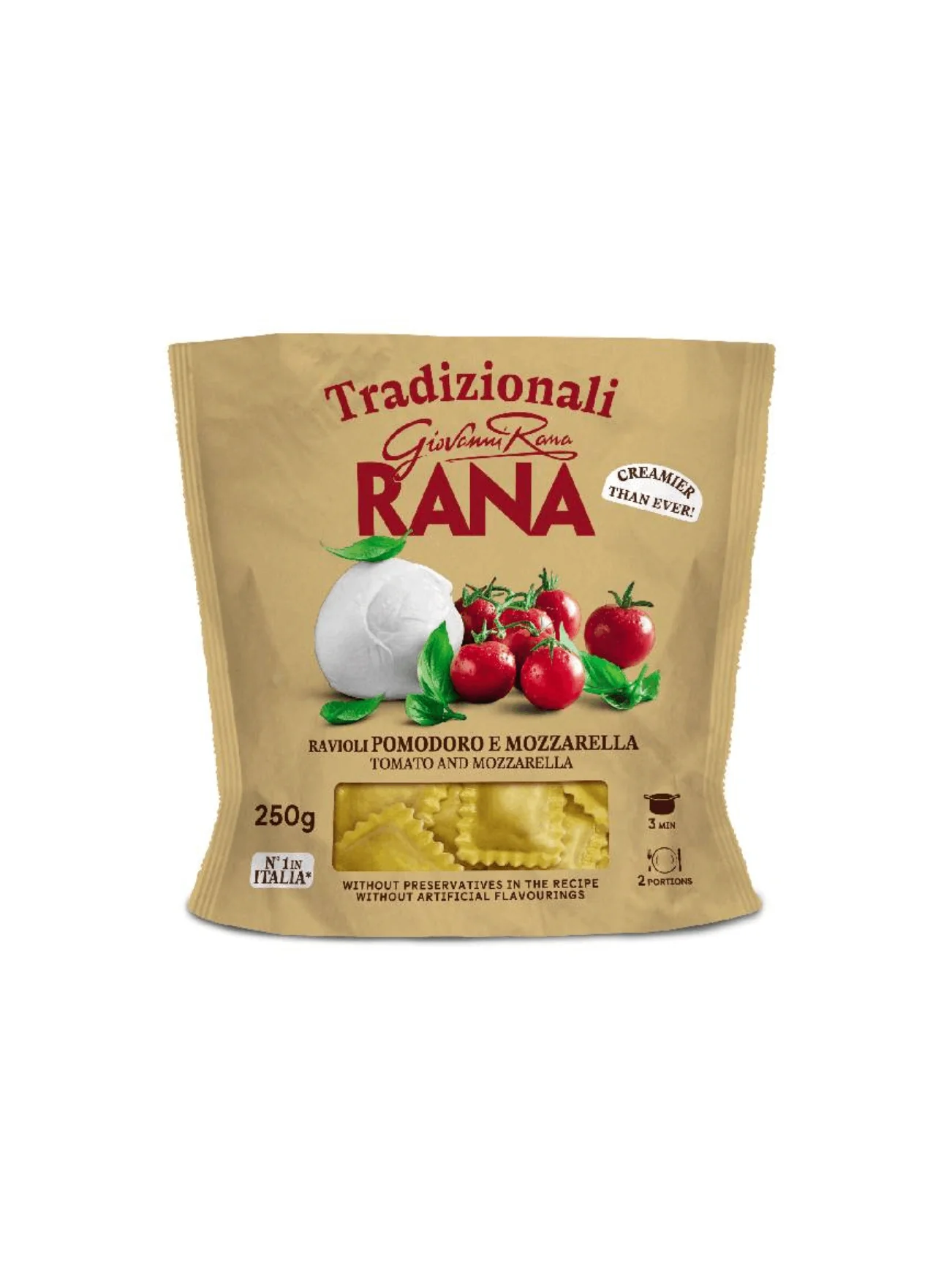 RANA TOMATO & MOZZARELLA TORTELLINI 250G