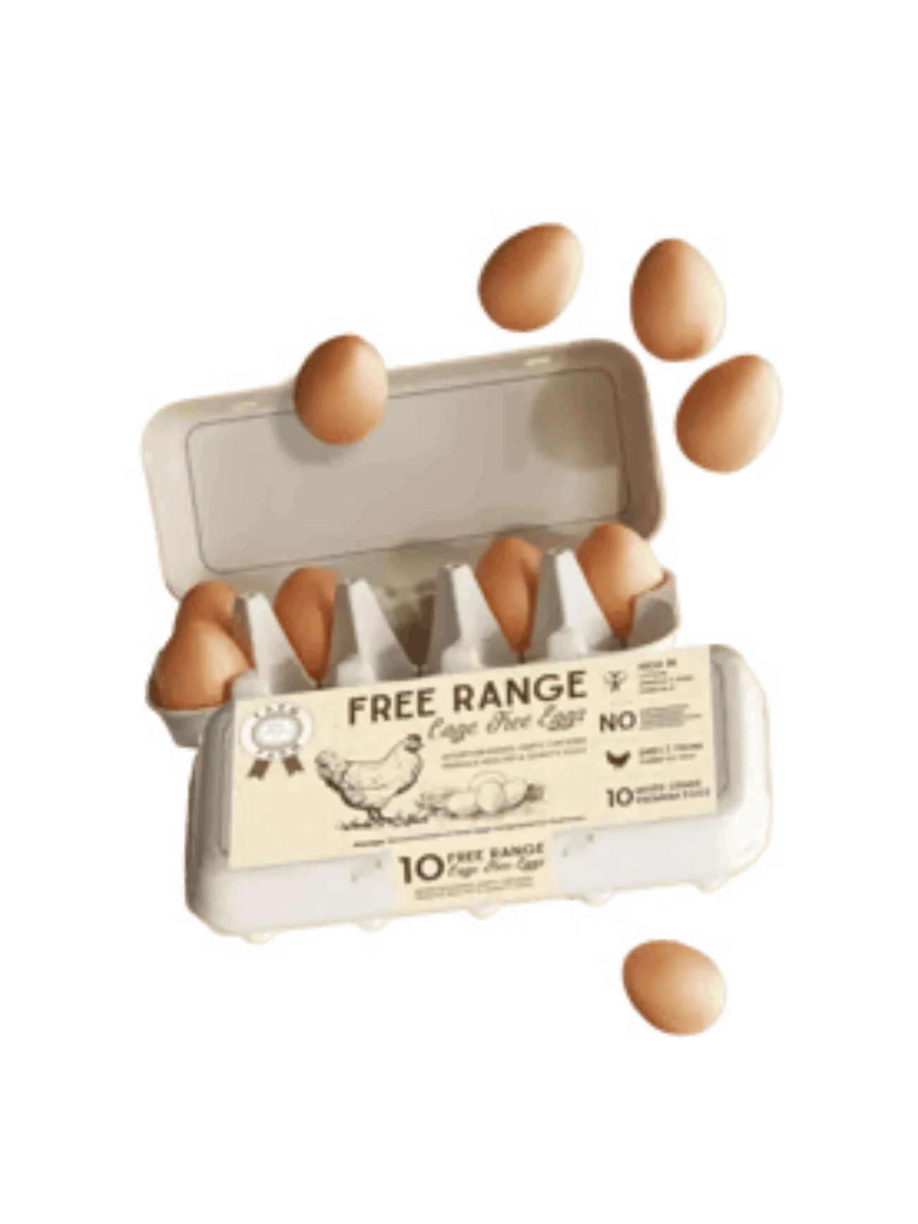 RASA MALAYA FREE RANGE CAGE FREE EGG 10S