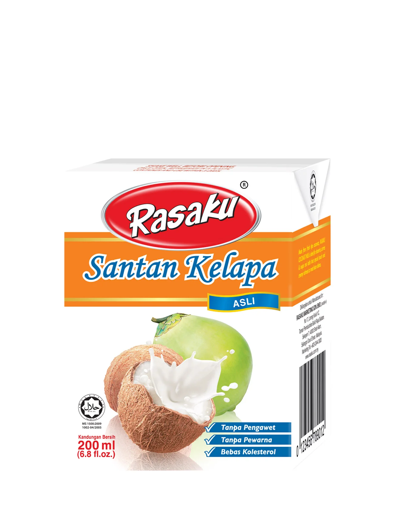 RASAKU COCONUT MILK 200ML