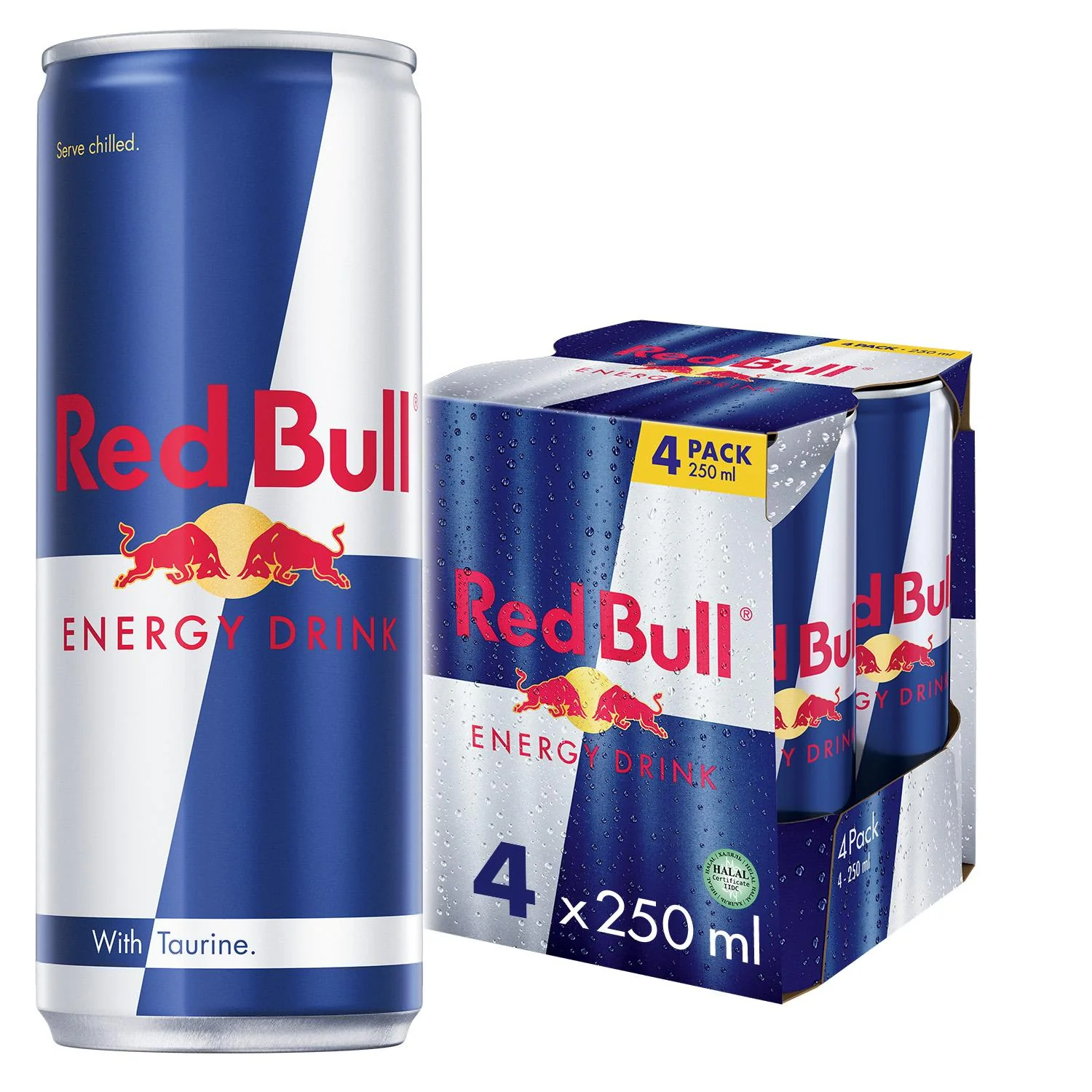 RED BULL EUROPE 4X250ML