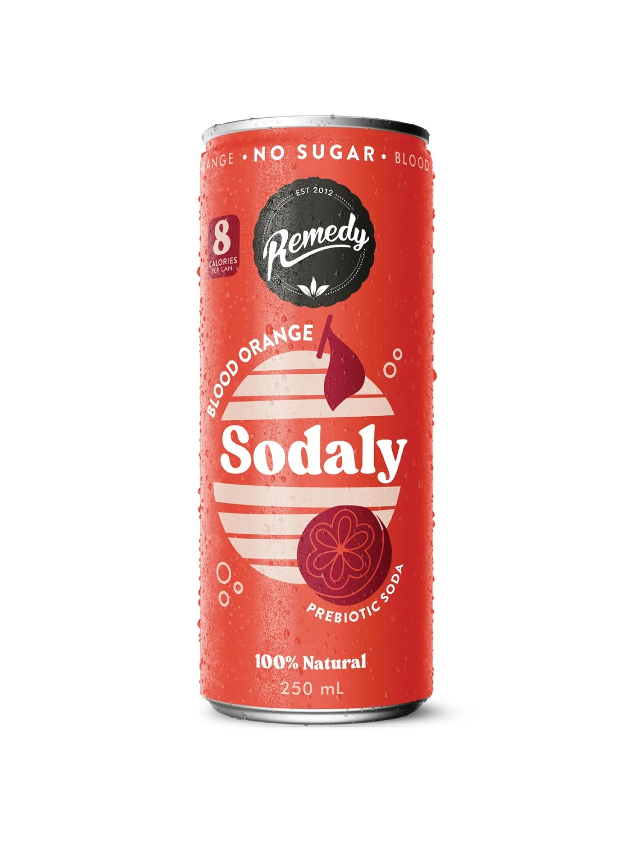 REMEDY SODALY BLOOD ORANGE 250ML