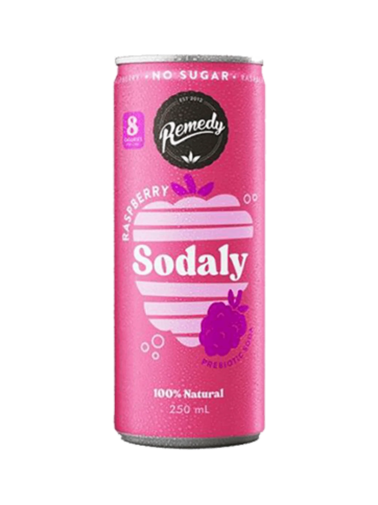 REMEDY SODALY RASPBERRY 250ML