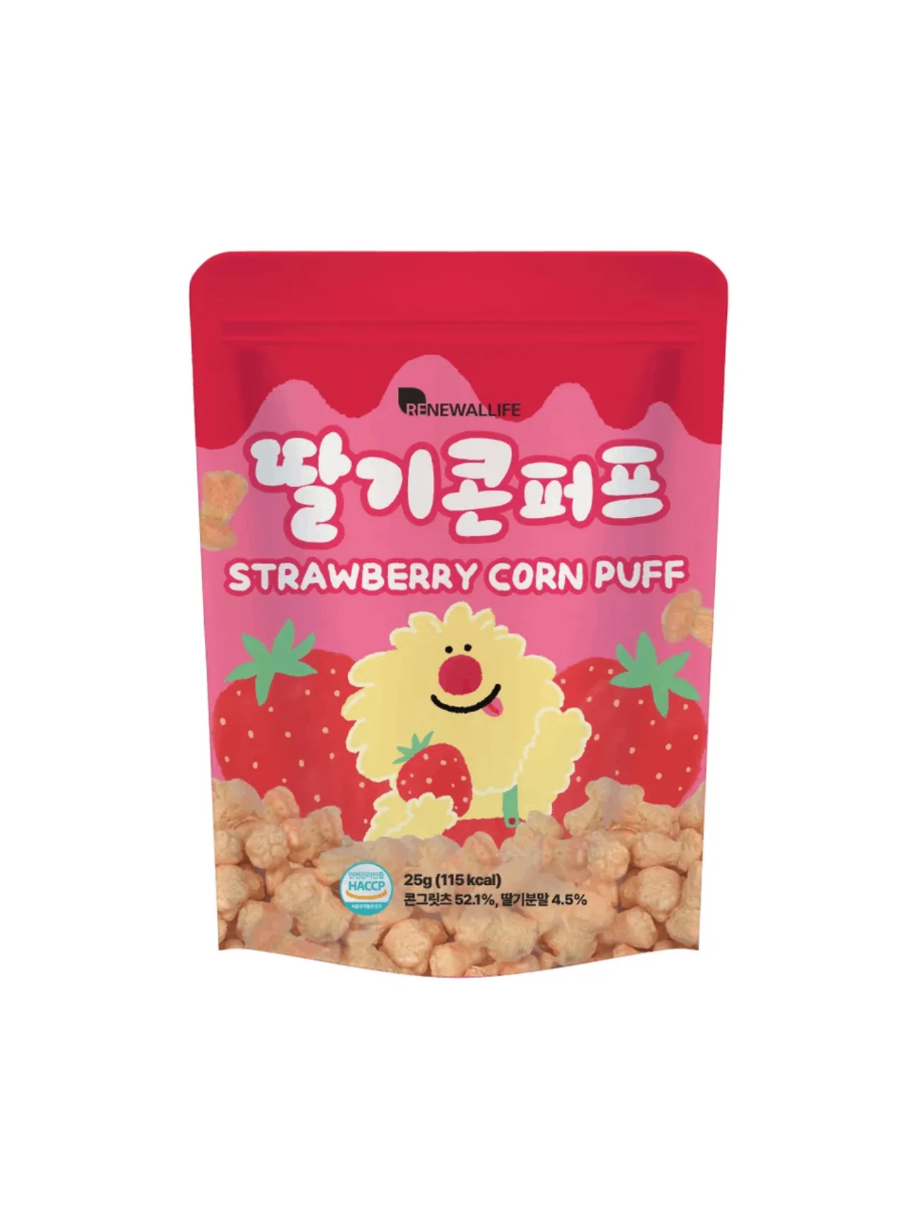 RENEWALLIFE MONSTER CORN PUFF STRAWBERRY 25G