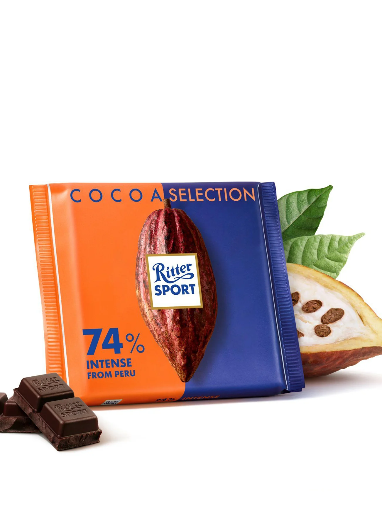 RITTER SPORT PERU COCOA 74% 100G
