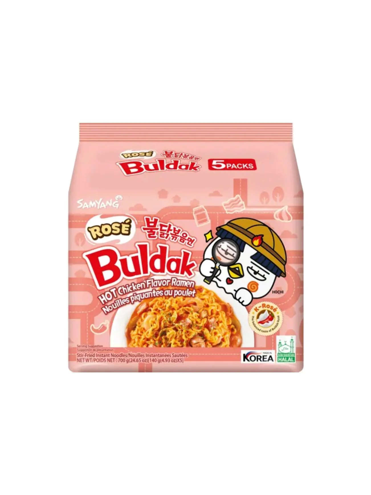 SAMYANG H'CHIC ROSE FLAVOR RAMEN 5SX140G