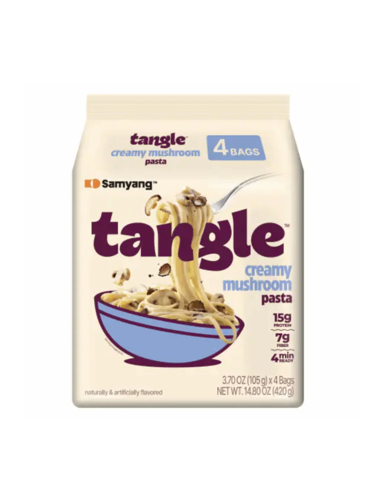 SAMYANG TANGLE CREAMY MUSHROOM PASTA 4X105G