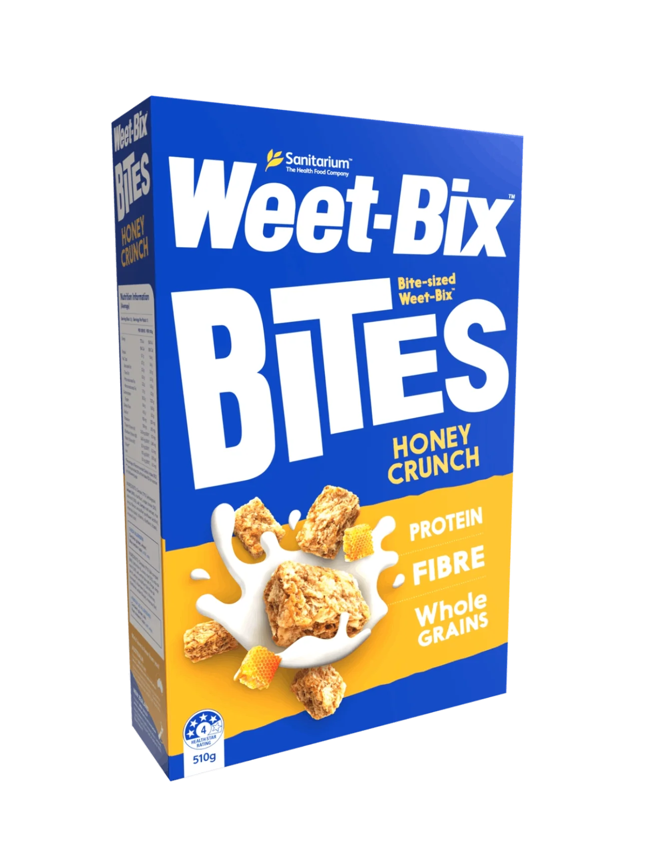 SANITARIUM WEETBIX BITES HONEY CRUNCY 510G