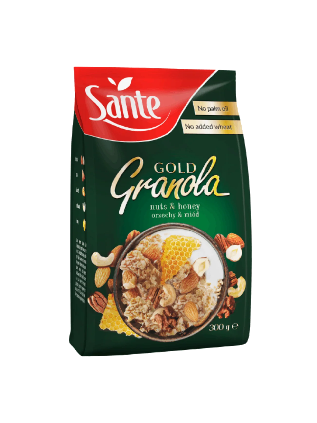 SANTE GRANOLA GOLD NUTS & HONEY 300G