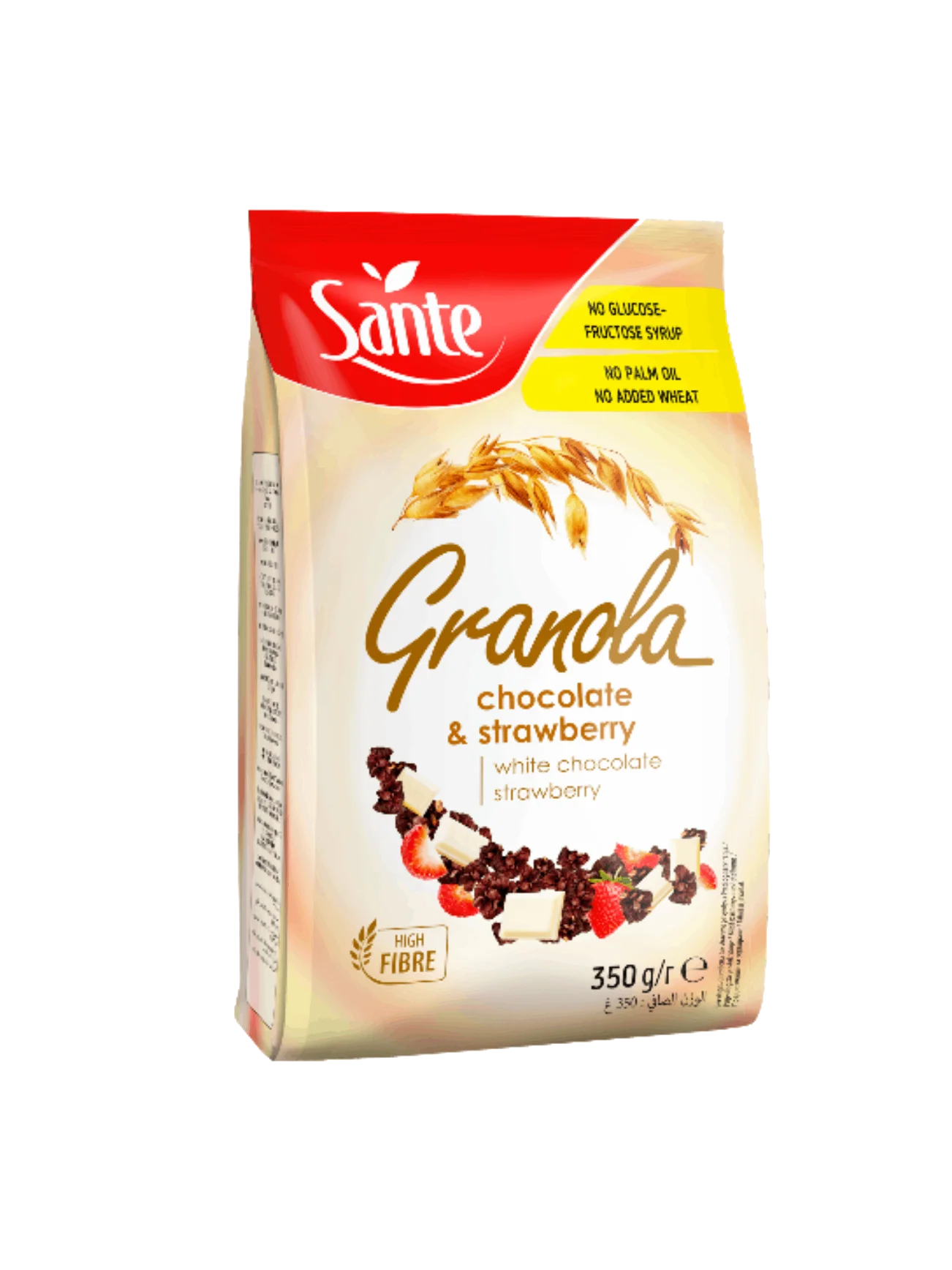 SANTE GRANOLA WHITE CHOCOLATE & STRAWBERRY 350G