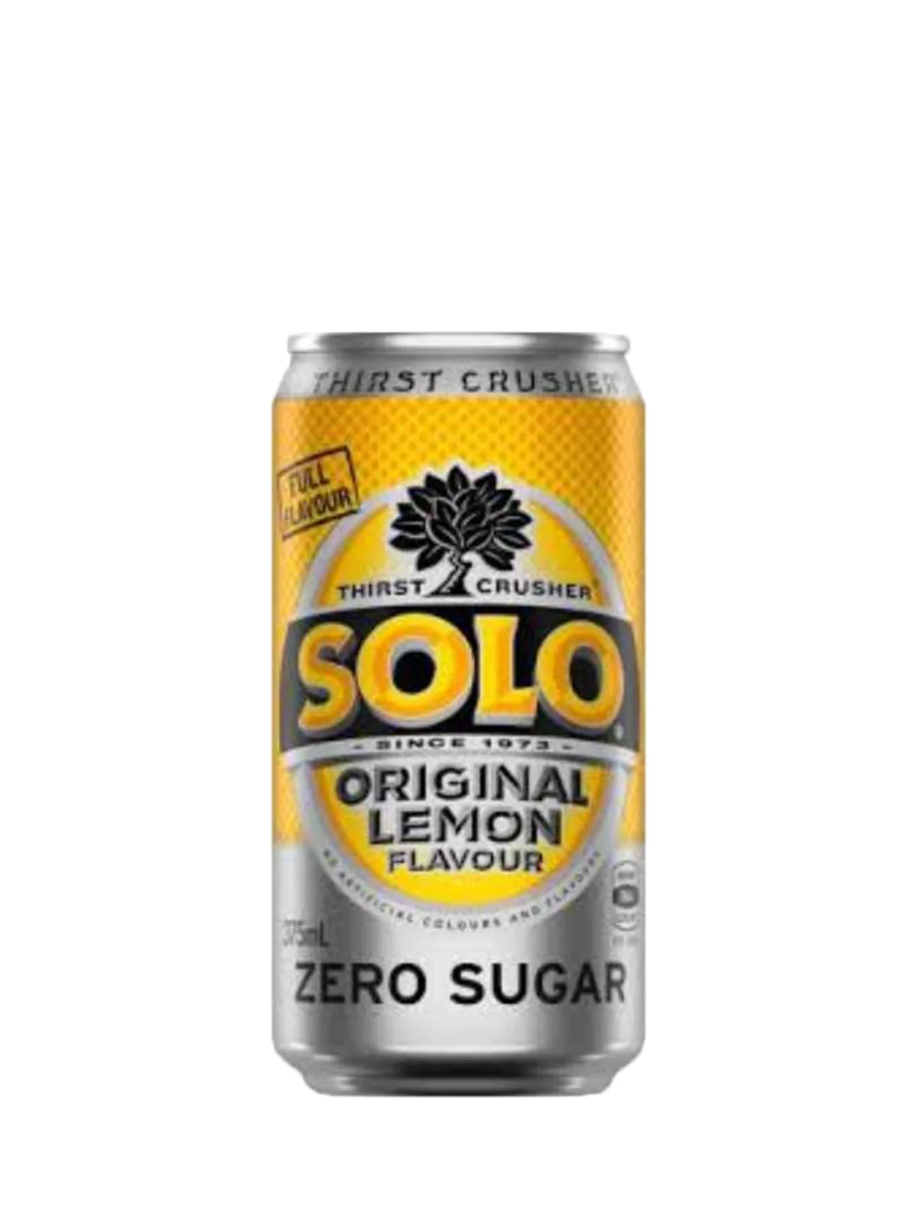 SCHWEPPES SOFT DRINKS SOLO ZERO SUGAR 375ML