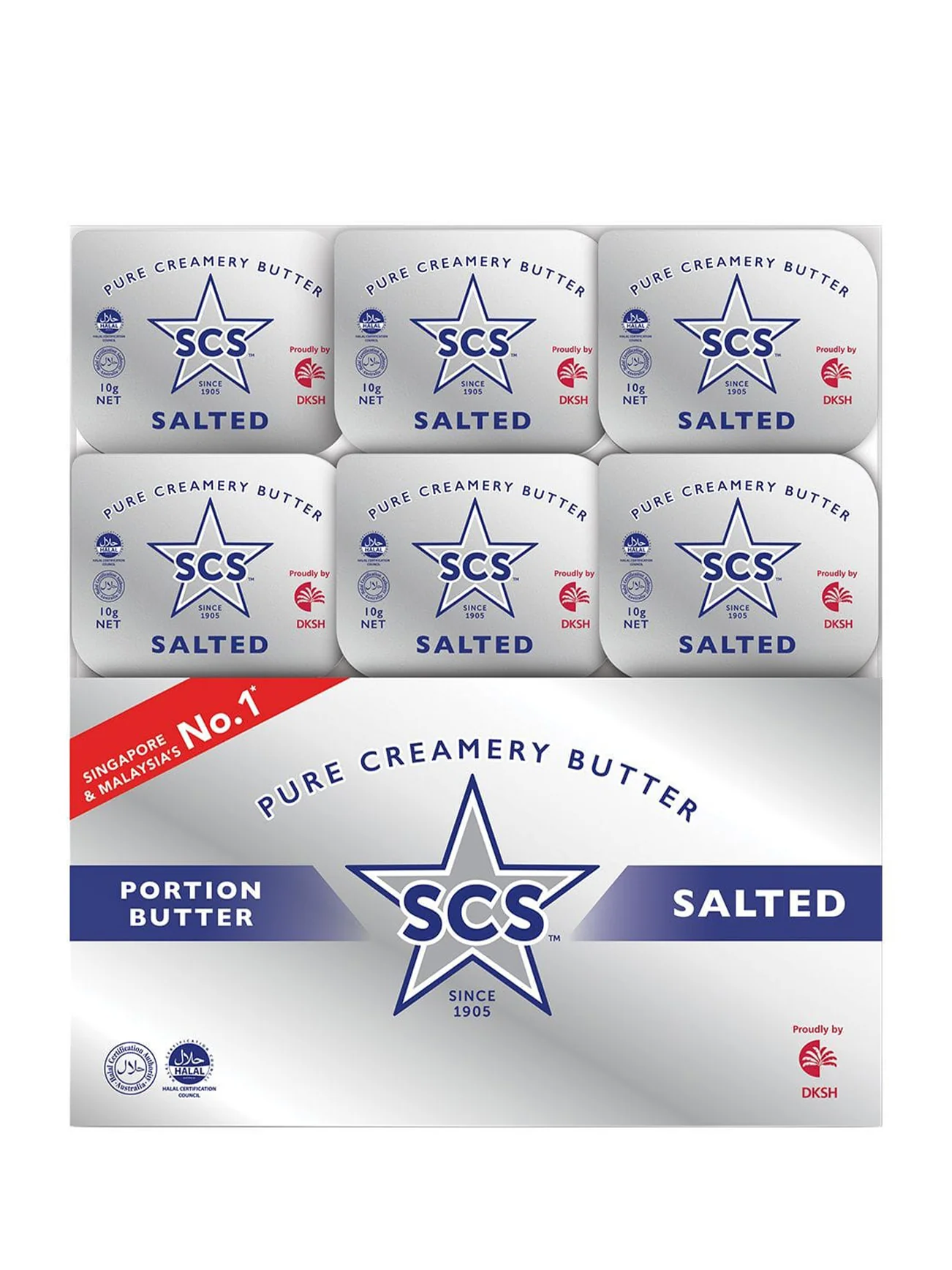 SCS BUTTER PORTION-SALTED 12X10G - Image 2