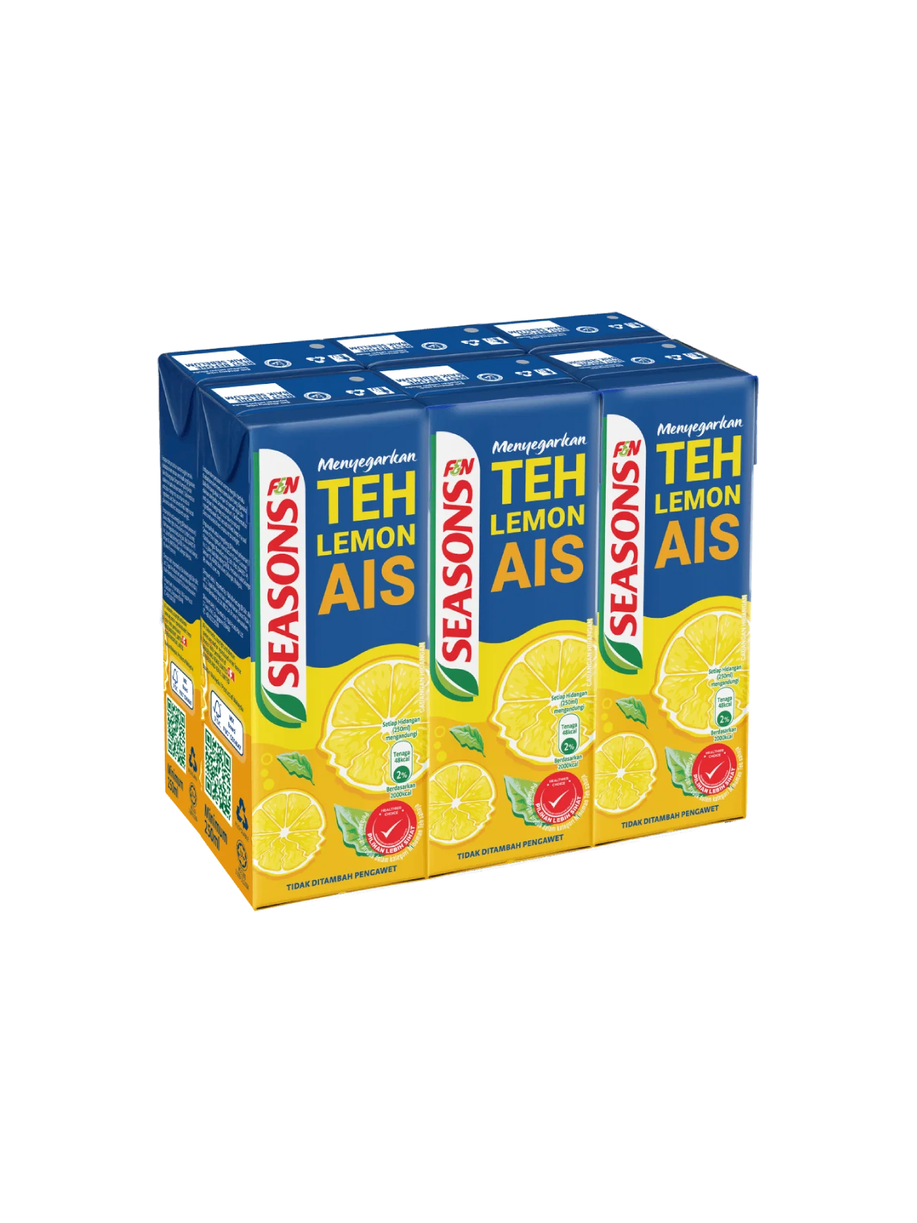 SEASONS ICE LEMON TEA 6X250ML - Image 2