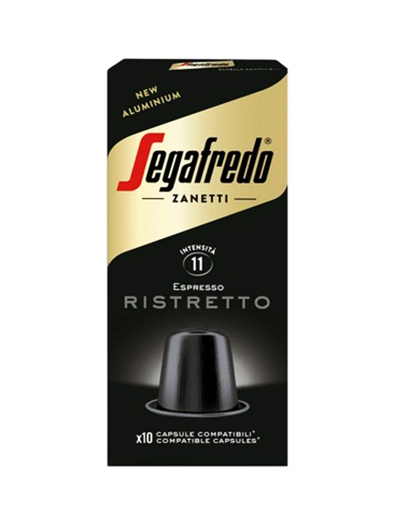 SEGAFREDO ALUMINIUM RISTRETTO CAPSULE 10S