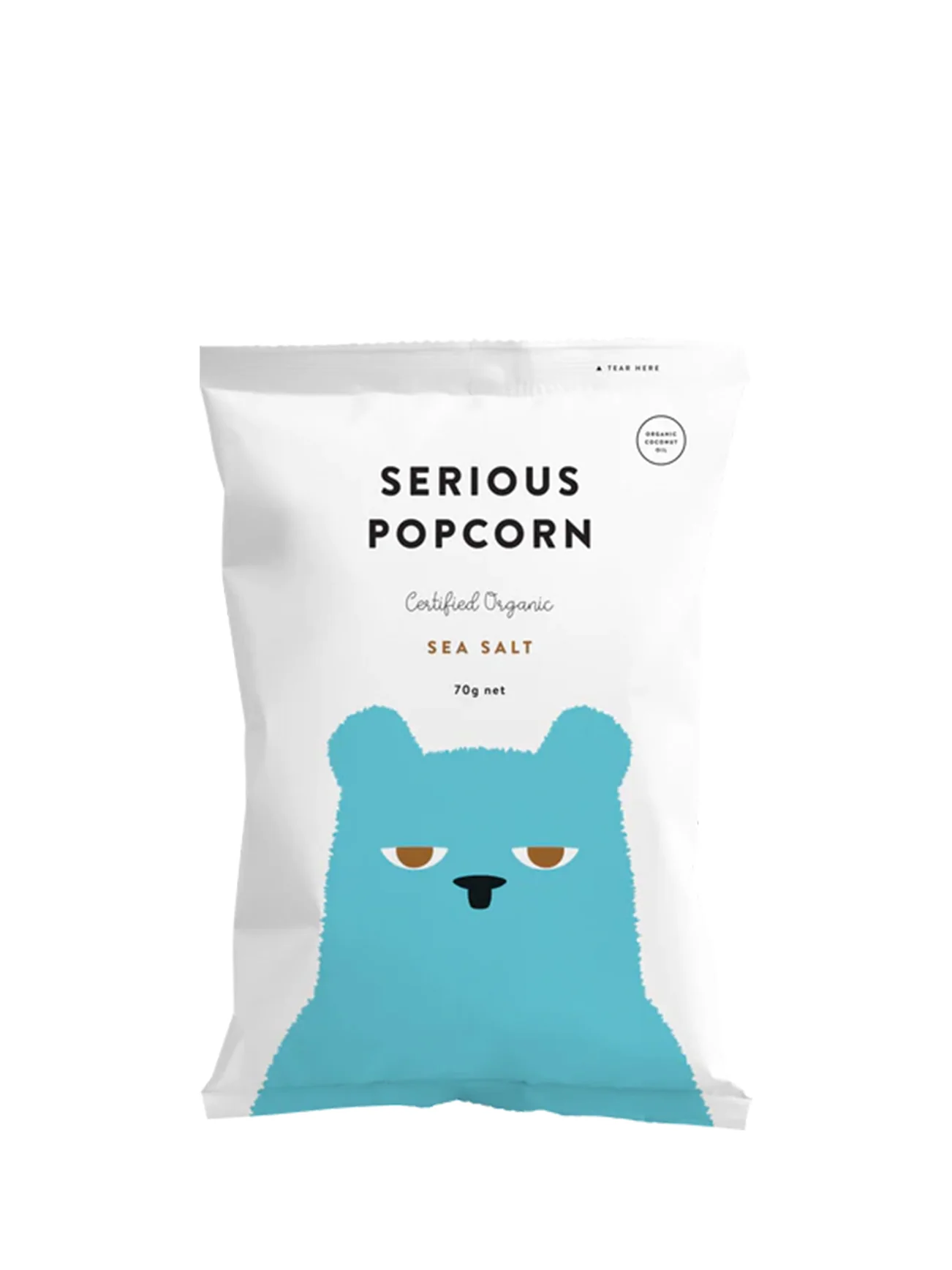 SERIOUS ORGANIC POPCORN ORIGINAL 70G