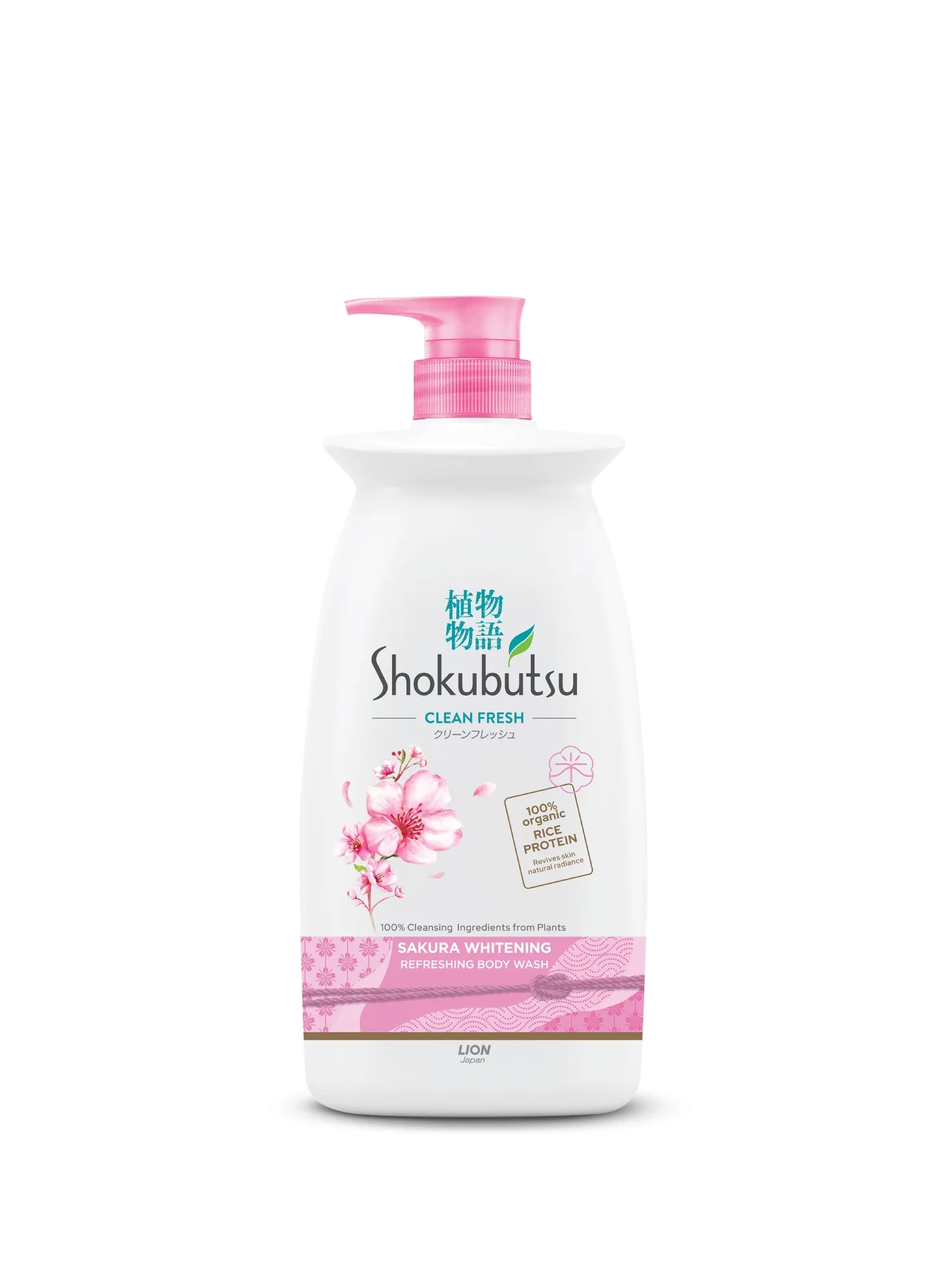 SHOKUBUTSU SF SAKURA WHITENING 900ML