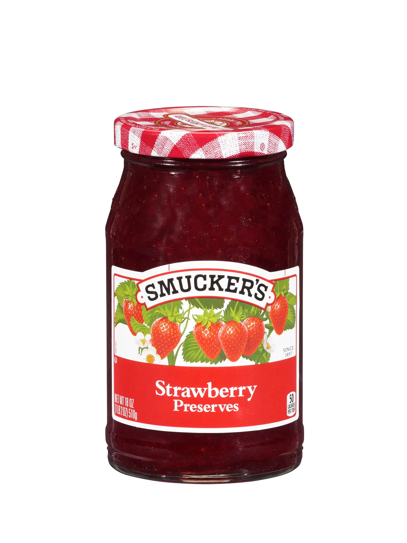 SMUCKERS STRAWBERRY PRESERVES JAM 12OZ - Image 2