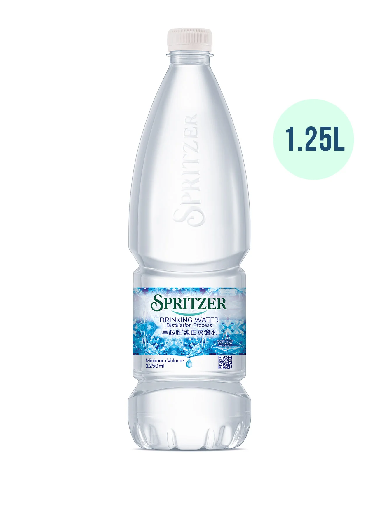 SPRITZER DRINKING WATER 1.25L