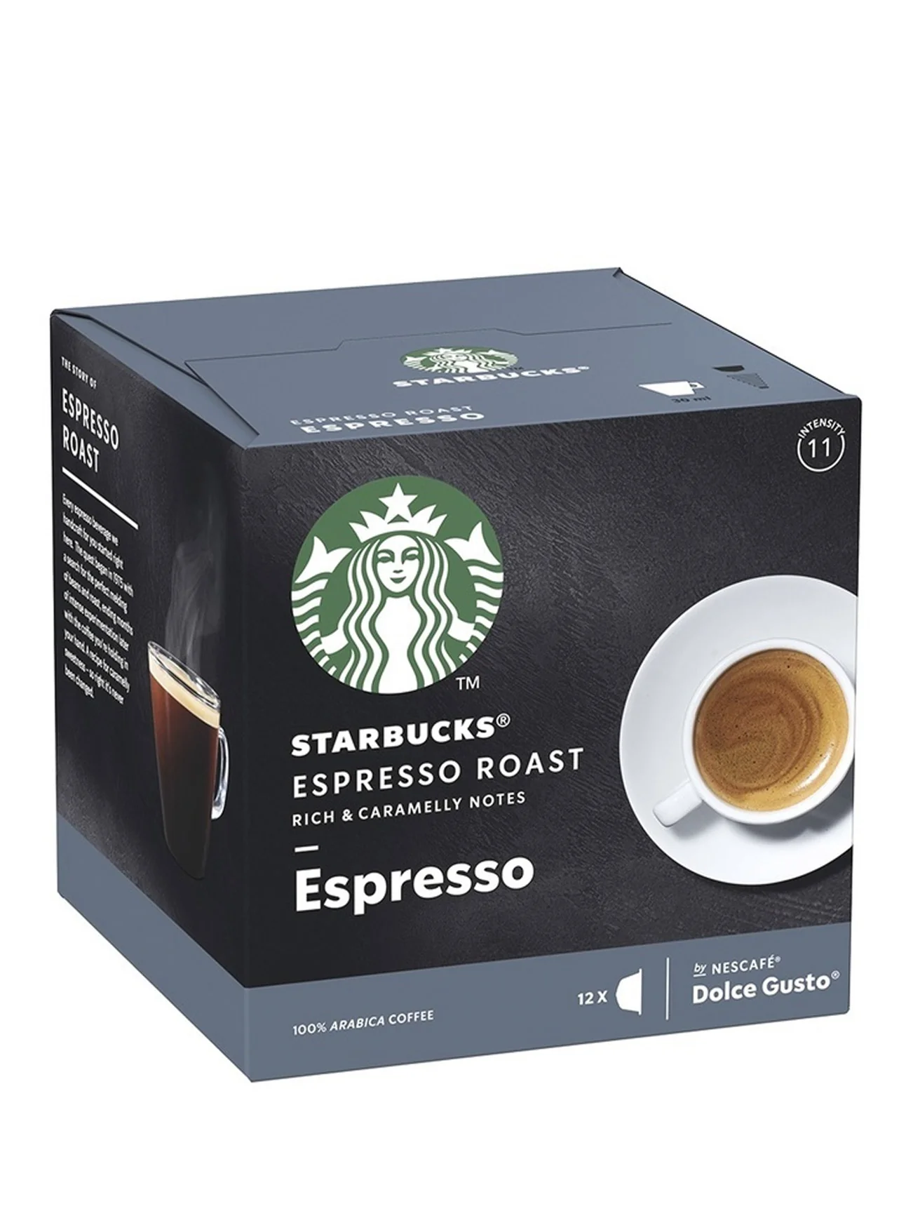 STARBUCKS DOLCE GUSTO ESPRESSO ROAST 12S