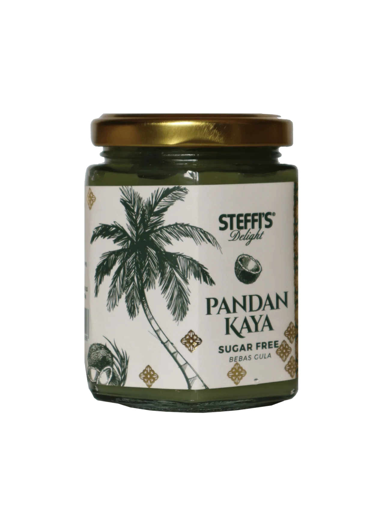 STEFFI'S SUGAR FREE PANDAN KAYA 220G