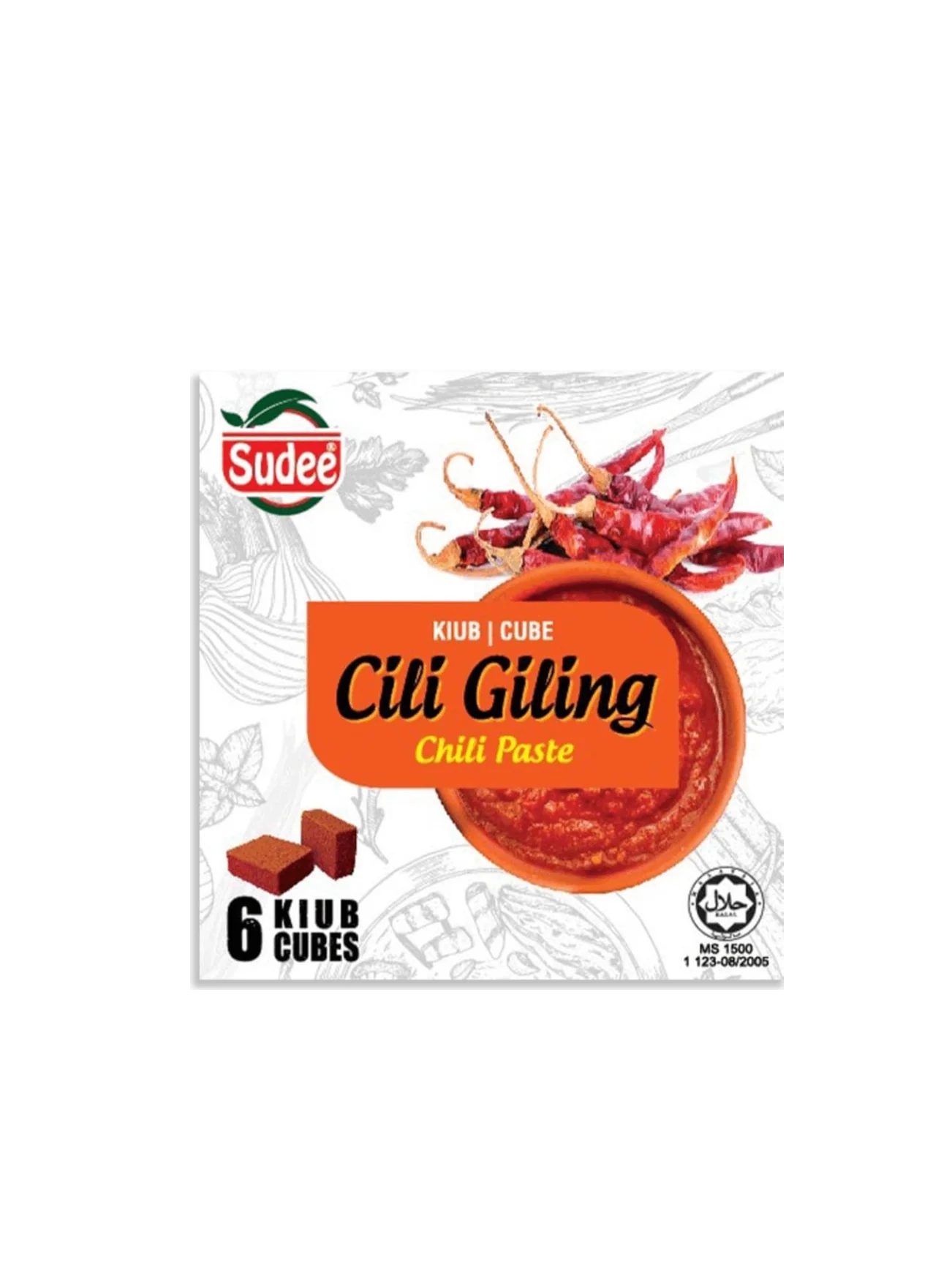 SUDEE CILI GILING CUBE 54G