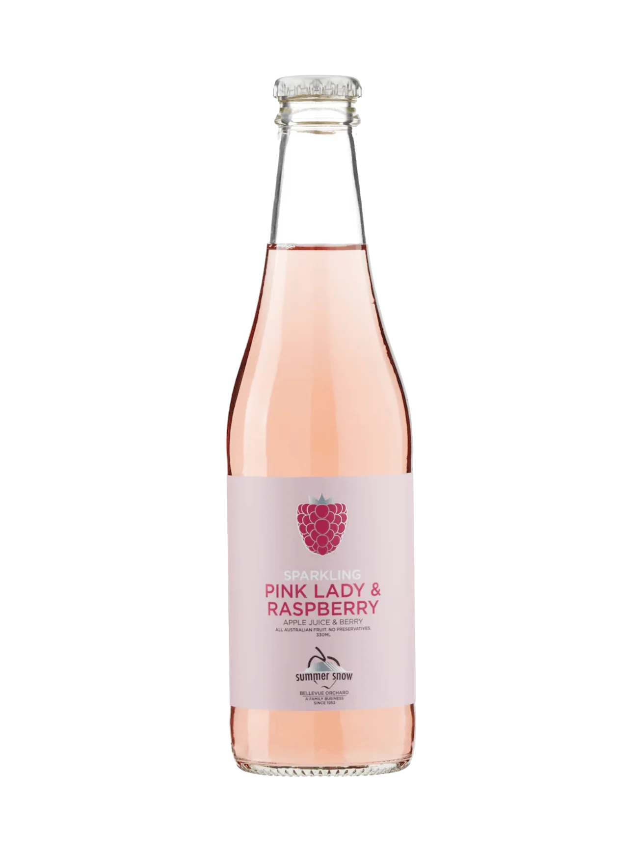 SUMMER SNOW PINK LADY&RASPBERRY 330ML