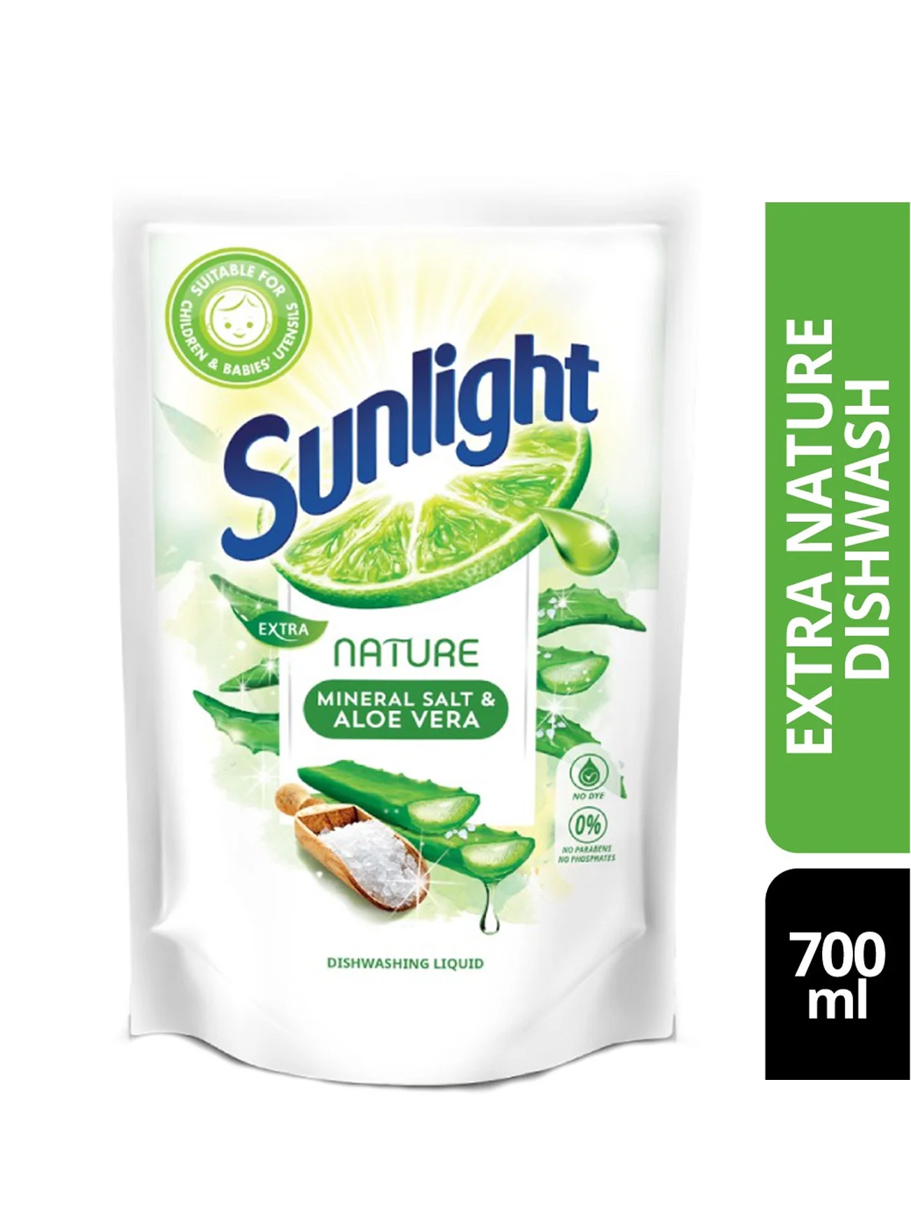 SUNLIGHT DISHWASH LIQUID NATURE 700ML - Image 2