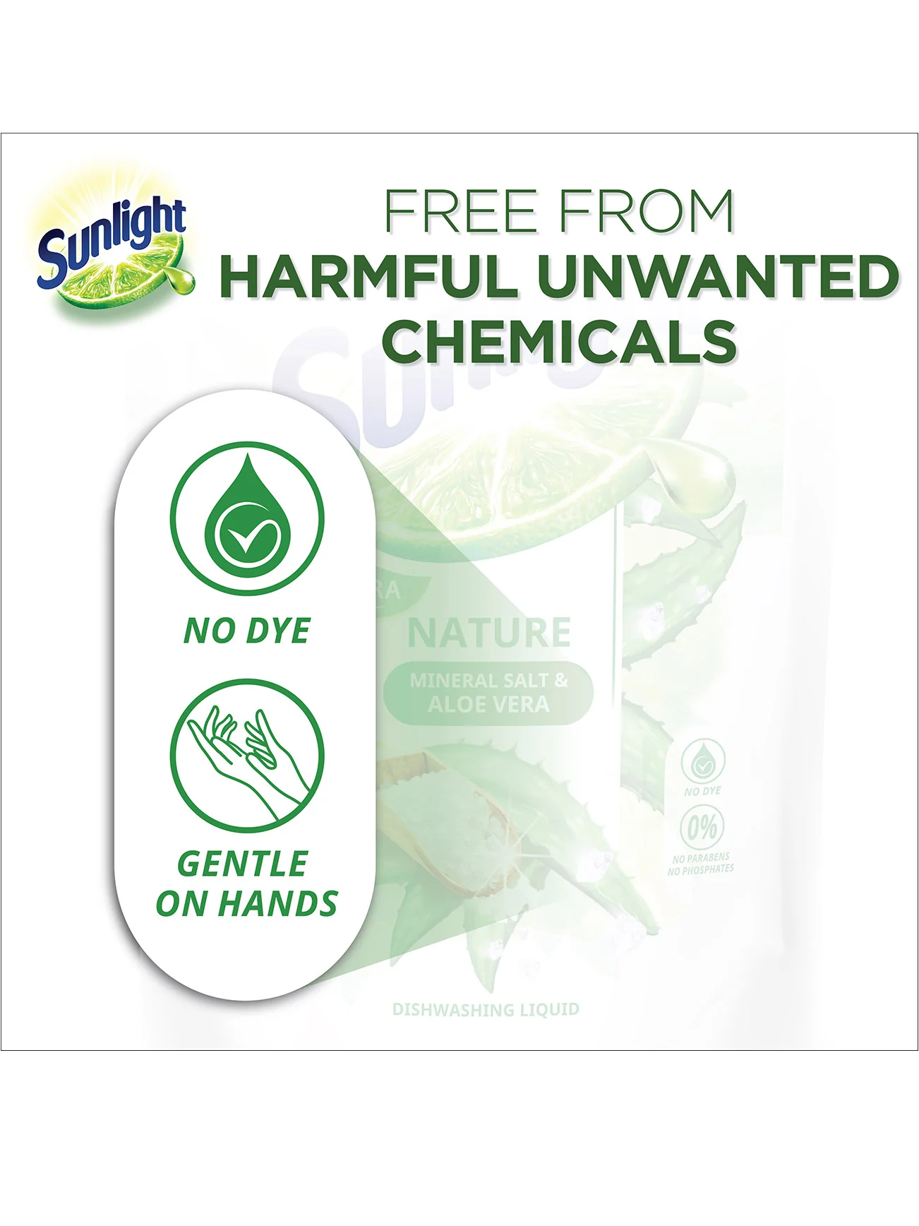 SUNLIGHT DISHWASH LIQUID NATURE 700ML - Image 5