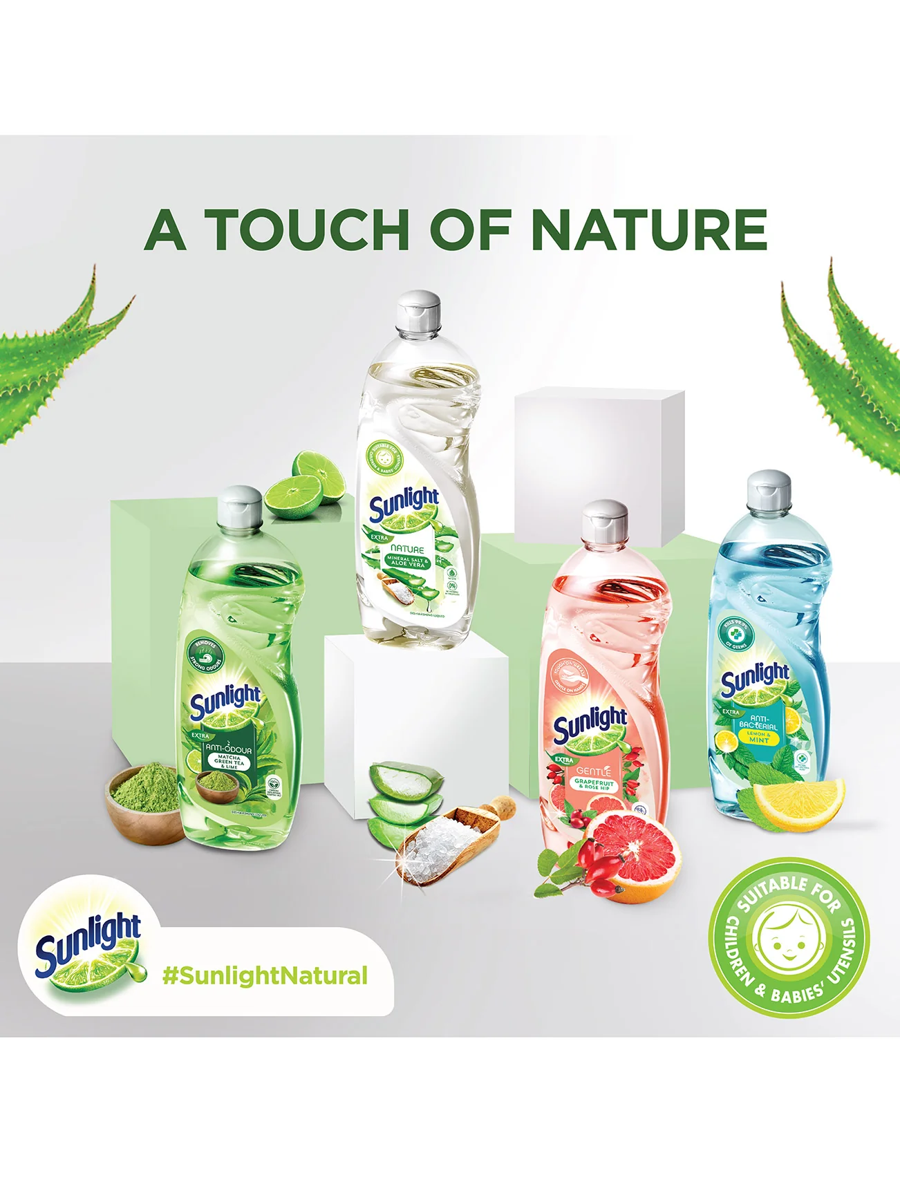 SUNLIGHT DISHWASH LIQUID NATURE 700ML - Image 6