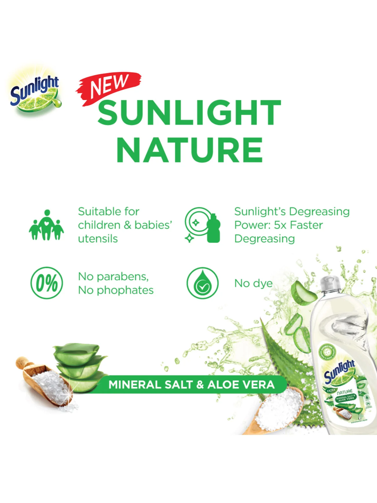 SUNLIGHT LIQ DW EXTRA NATURE 800ML - Image 4