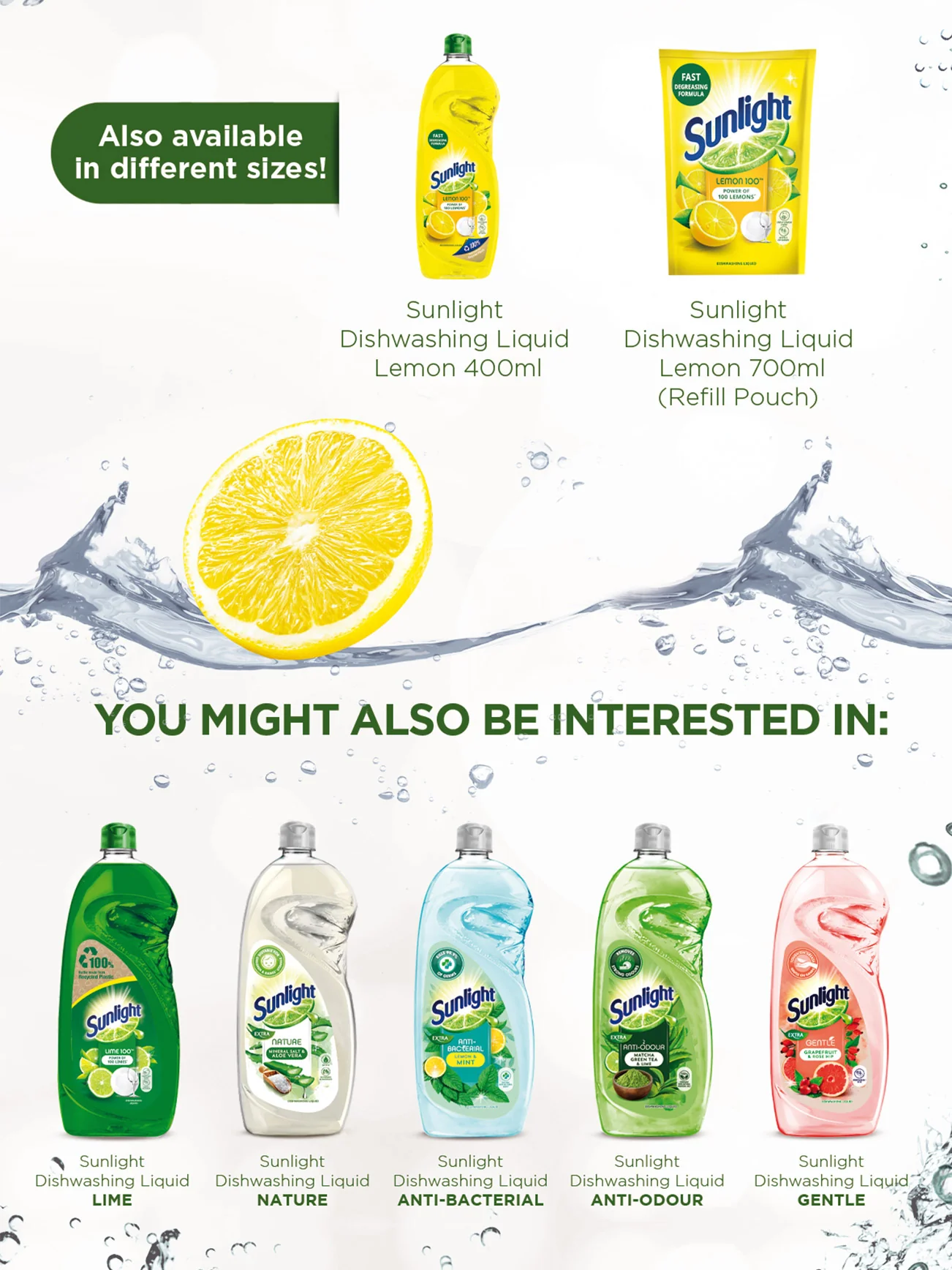 SUNLIGHT LIQ DW LEMON 800ML - Image 11