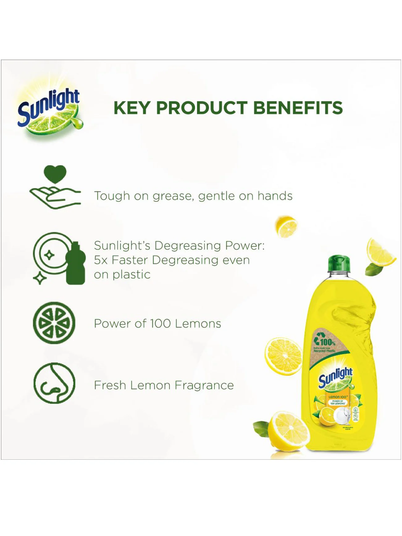 SUNLIGHT LIQ DW LEMON 800ML - Image 4