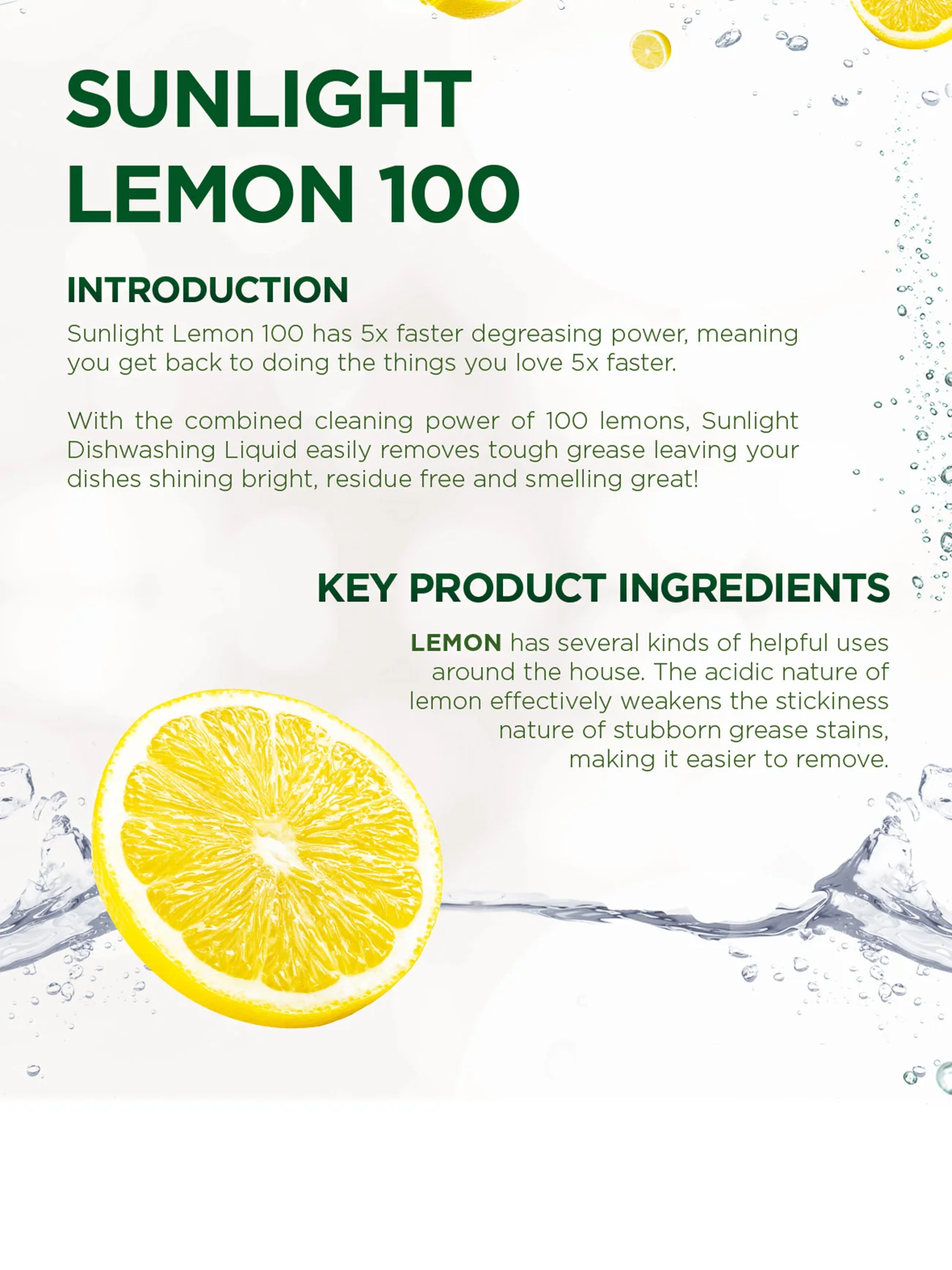 SUNLIGHT LIQ DW LEMON 800ML - Image 8