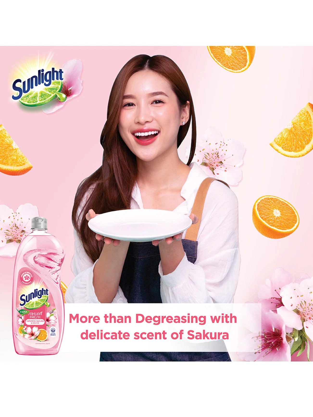 SUNLIGHT LIQ DW SAKURA 800ML - Image 7