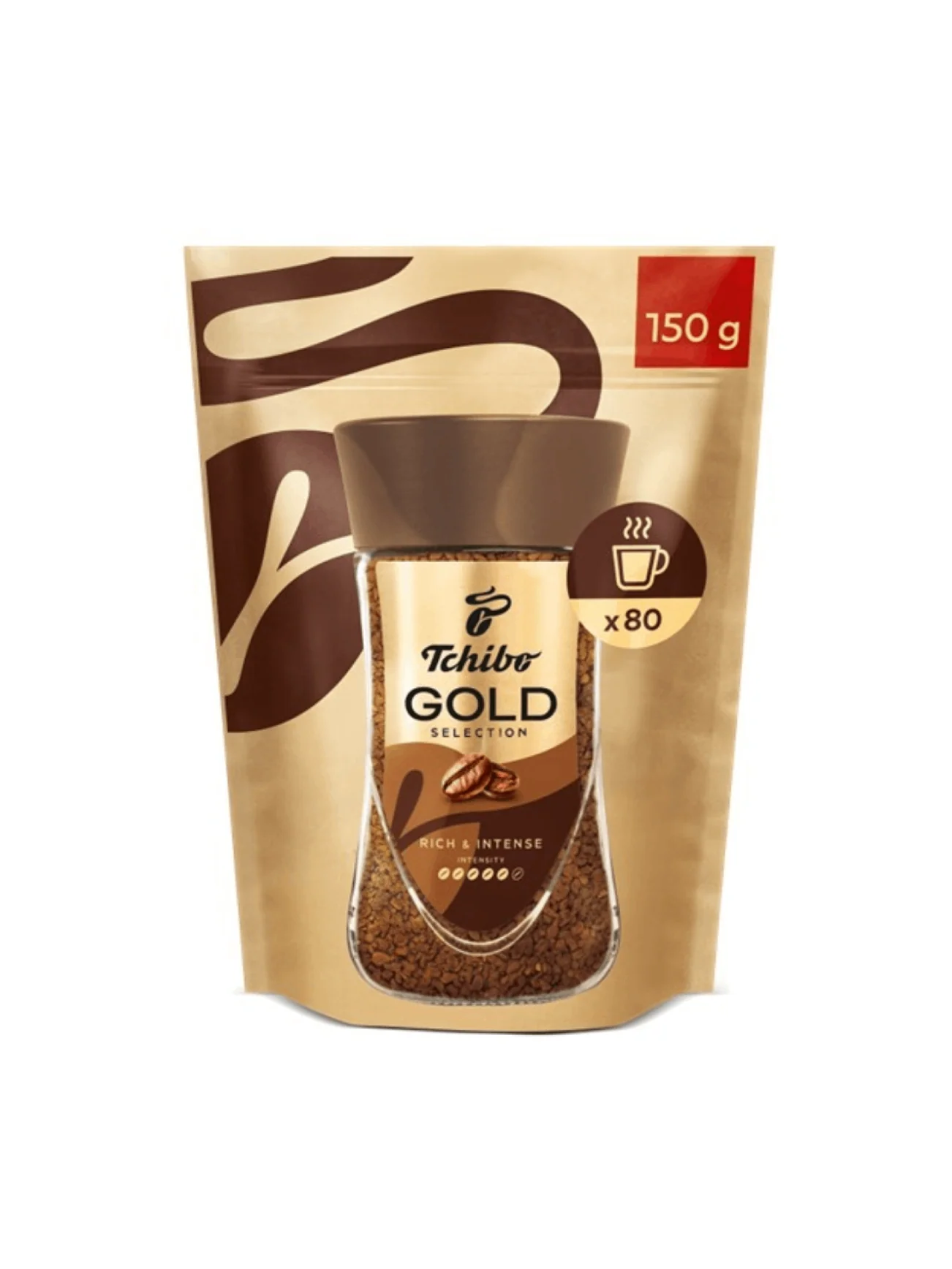 TCHIBO GOLD INSTANT COFFEE REFILL PACK 150G