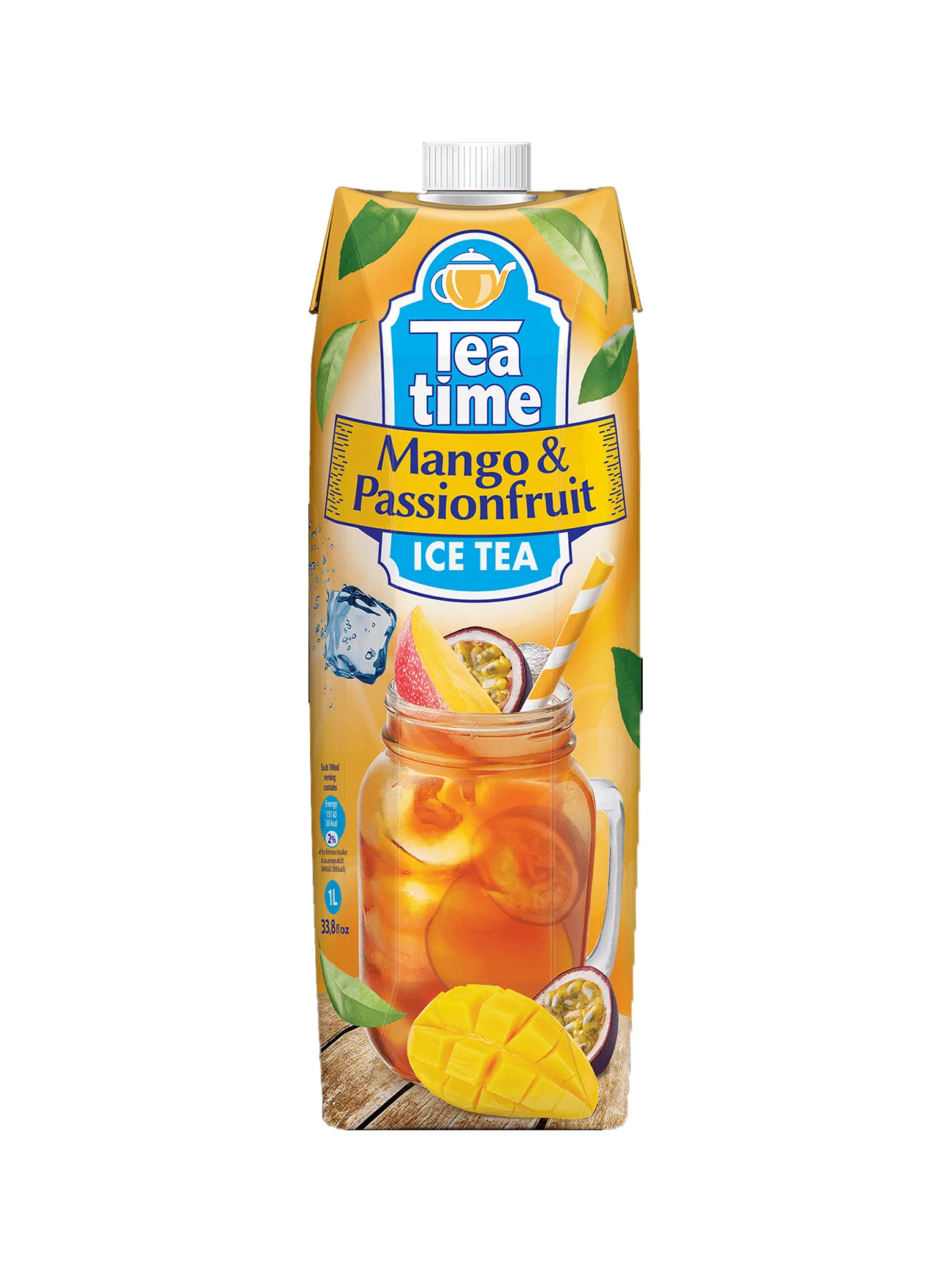 TEA TIME ICED TEA MANGO PASSIONFRUIT 1L