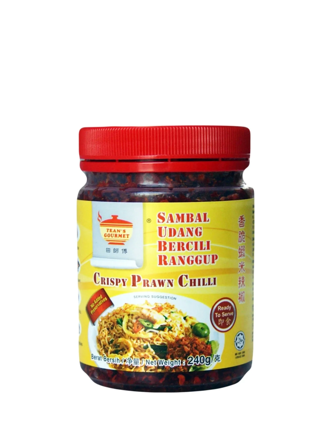 TEAN'S GOURMET CRISPY PRAWN CHILLY 240G