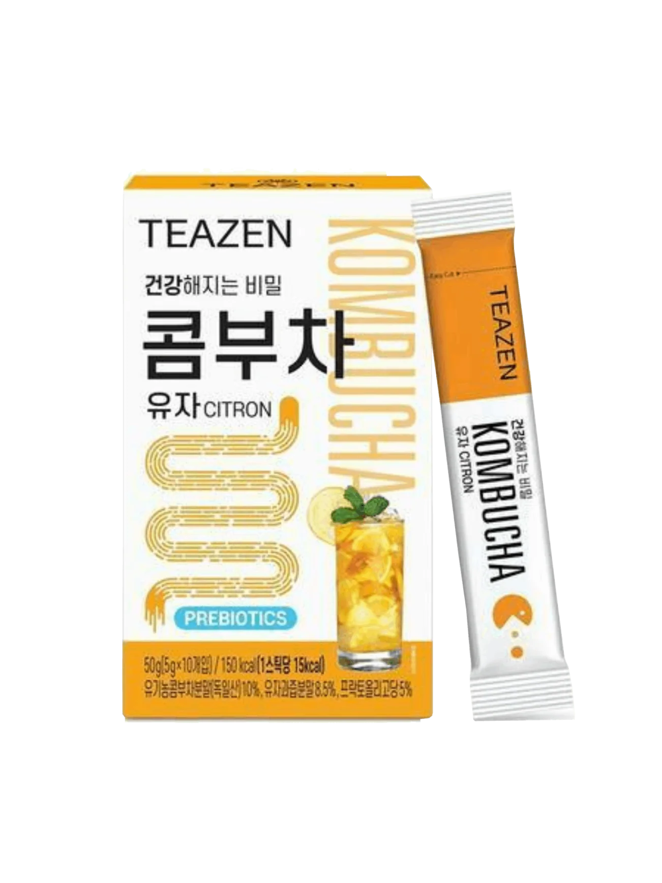 TEAZEN KOMBUCHA CITRON TEA 10X5G