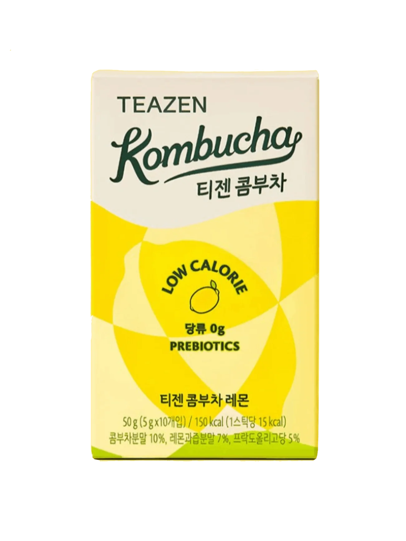 TEAZEN KOMBUCHA LEMON 10X5G