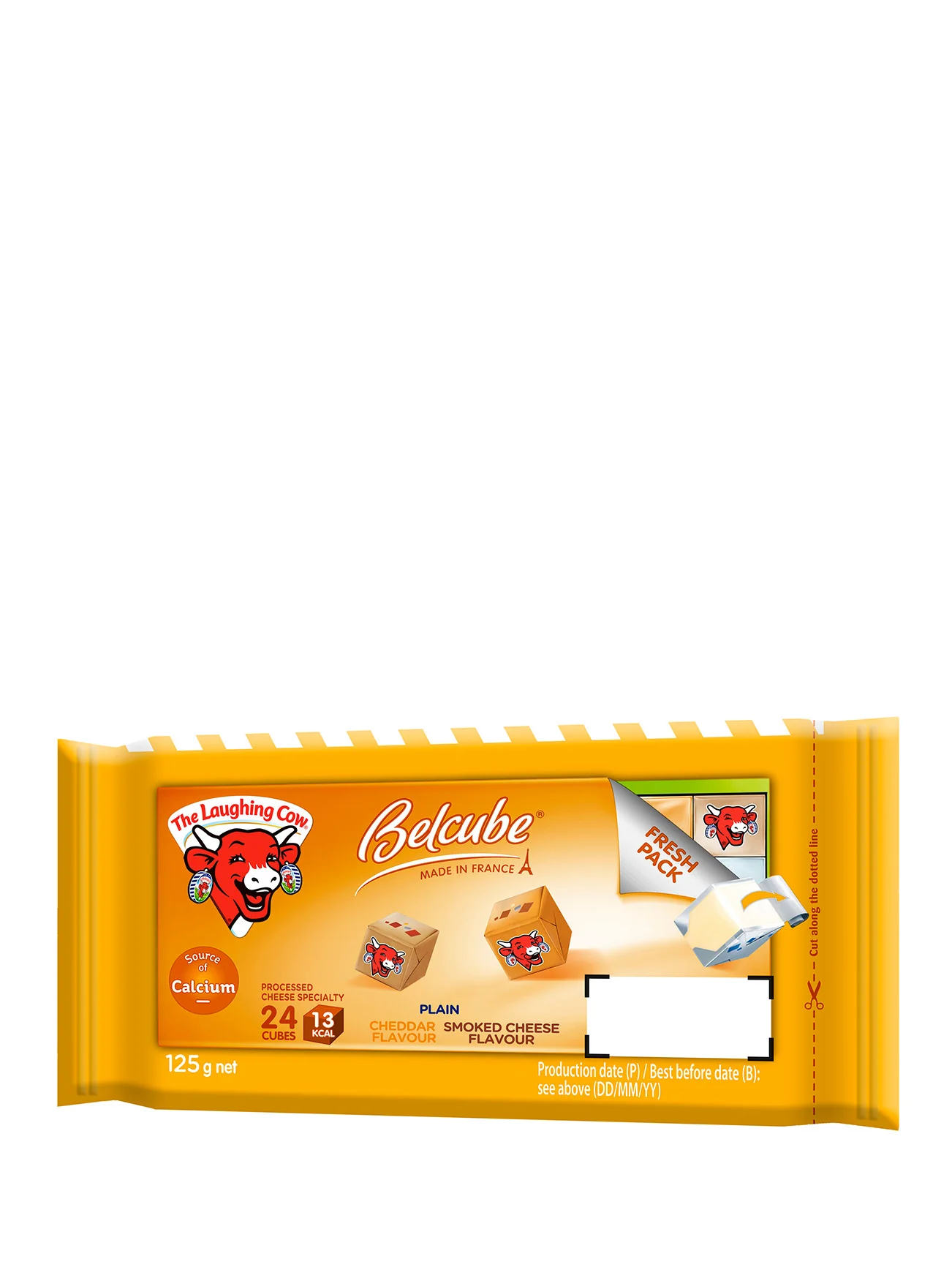THE LAUGHING COW BELCUBE YELLOW 24C 125G - Image 2