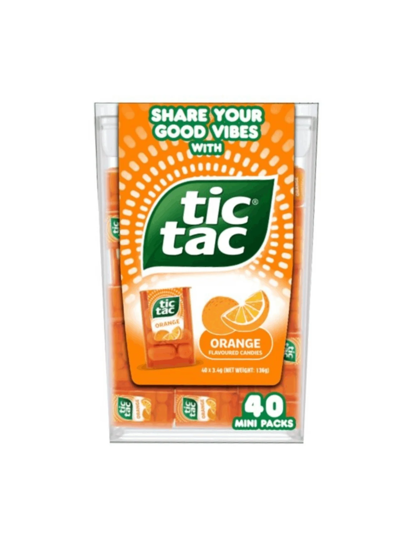 TIC TAC LILIPUT BOX ORANGE 40X3.4G