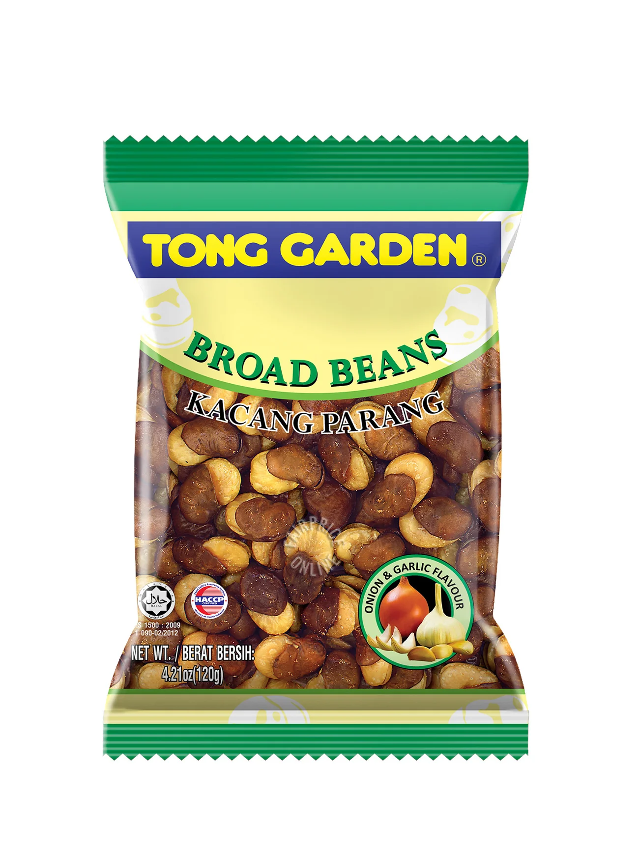 TONG GARDEN BROAD BEAN ONION & GARLIC 120GM - Image 2