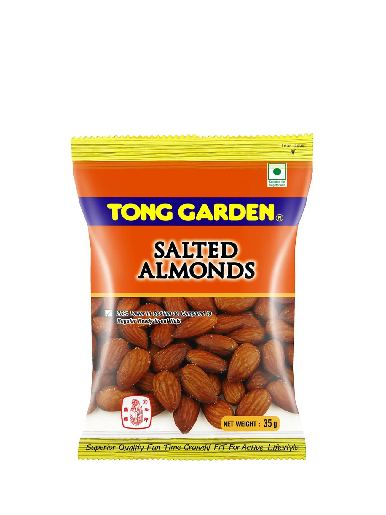 TONG GARDEN SALTED ALMOND 35G