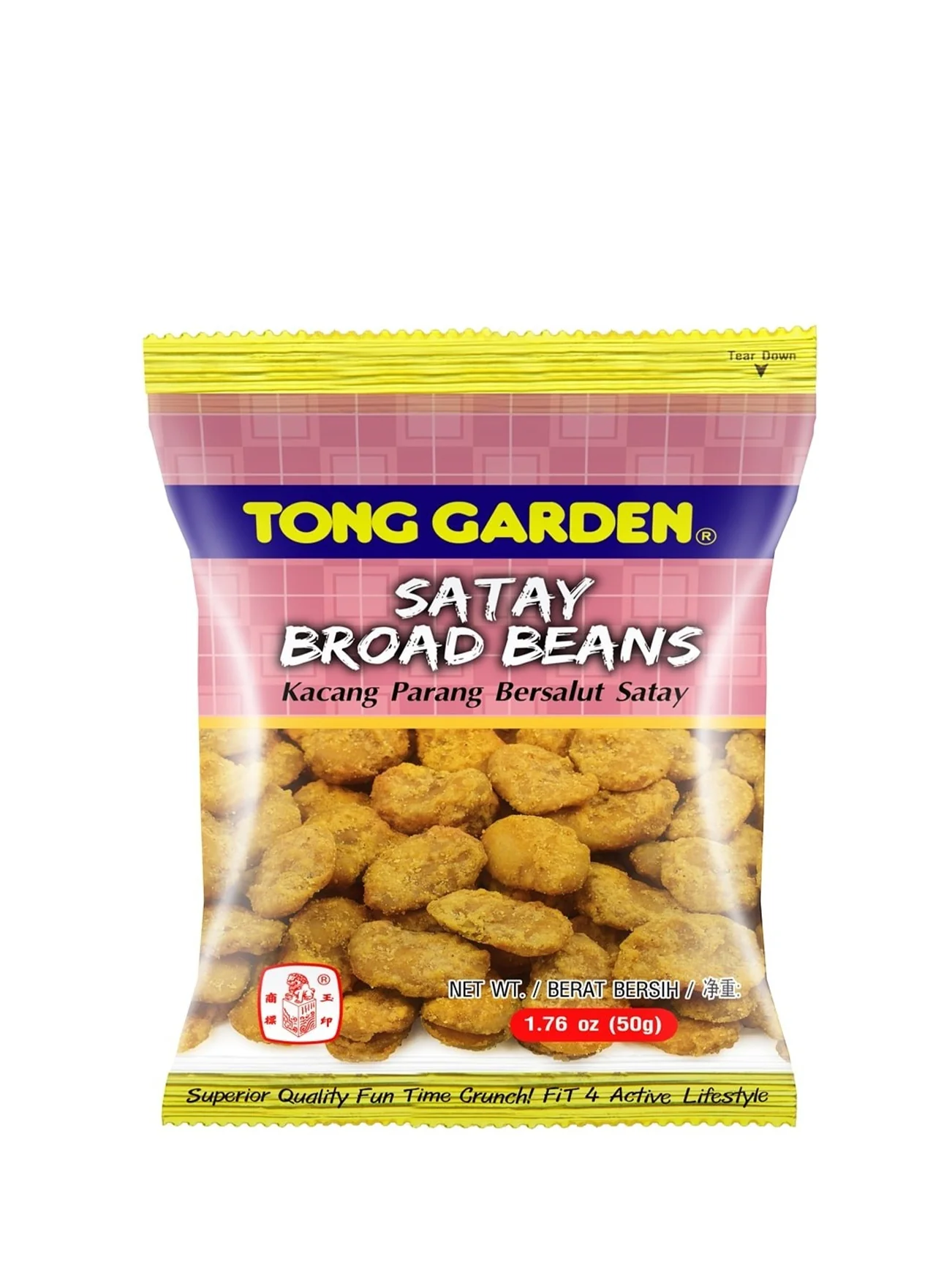 TONG GARDEN SATAY BROAD BEAN 40G