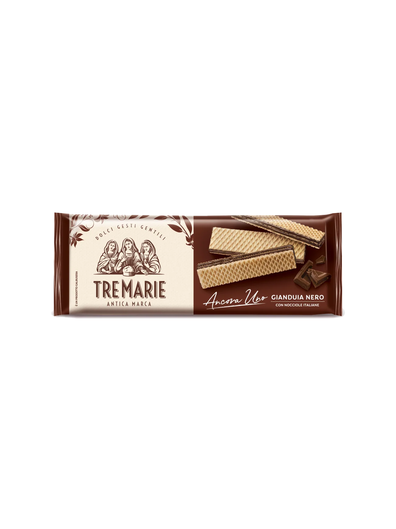 TRE MARIE ANCORA UNO GIANDUJA CREAM WAFER 45G