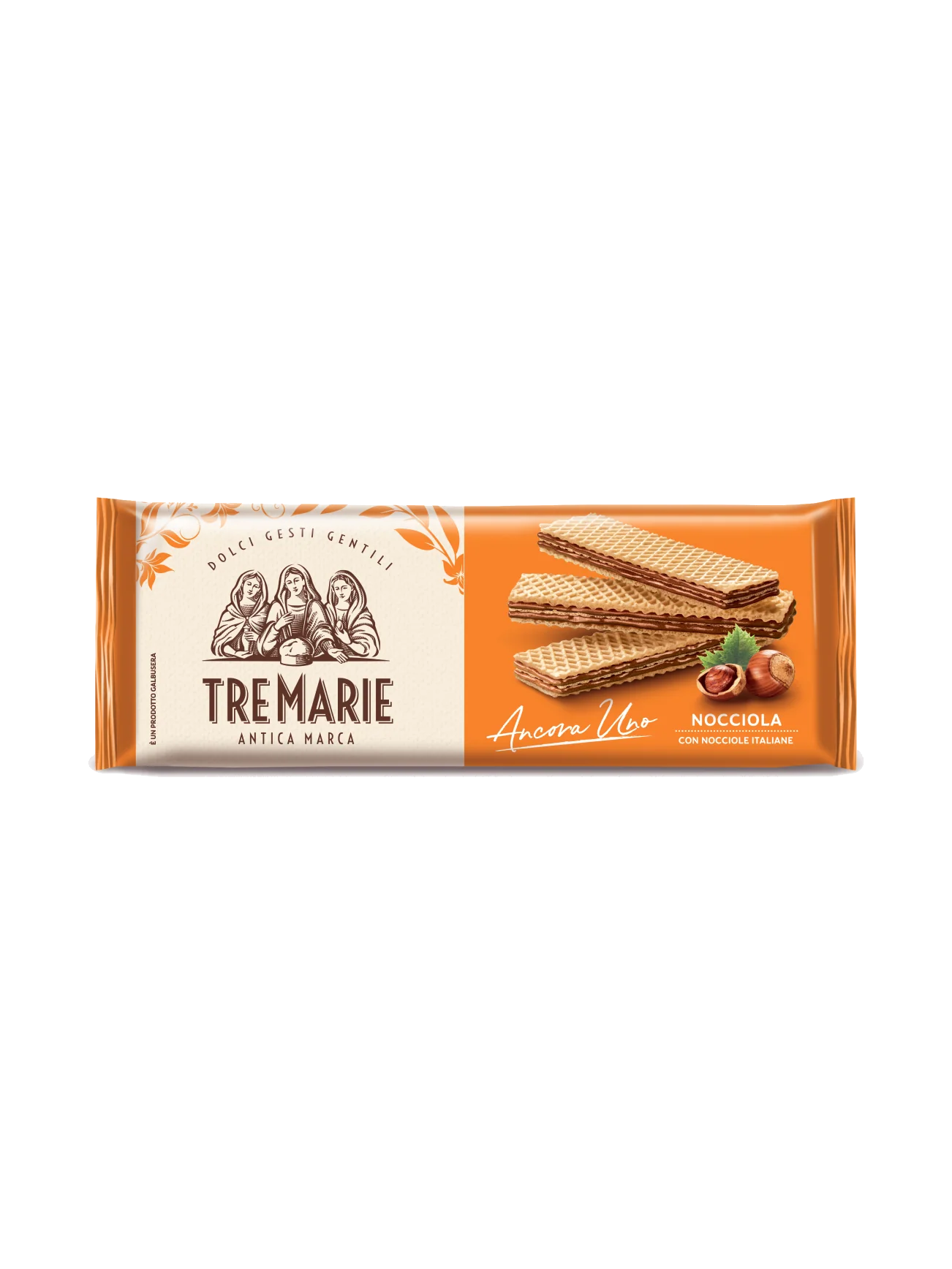 TRE MARIE ANCORA UNO HAZELNUT CREAM WAFER 175G