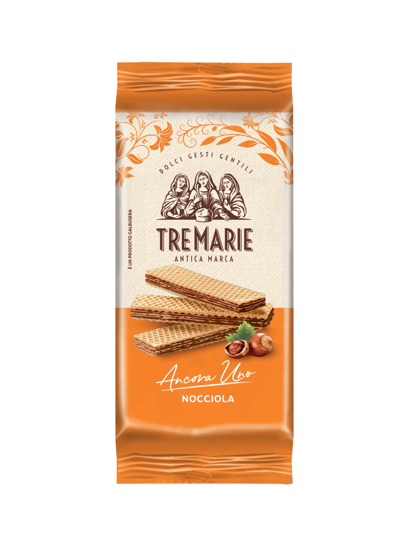 TRE MARIE ANCORA UNO HAZELNUT WAFER 45G